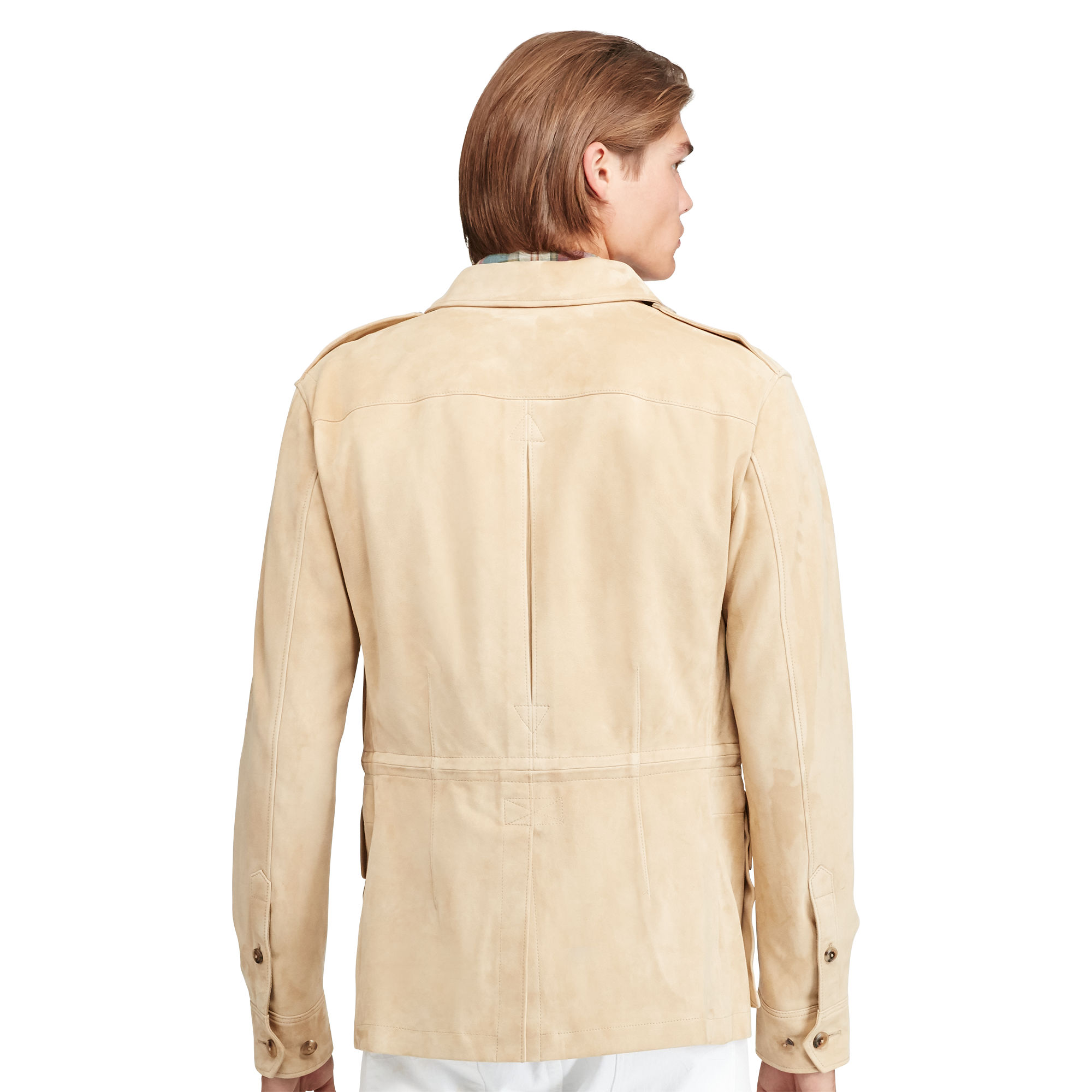 Suede Safari Jacket