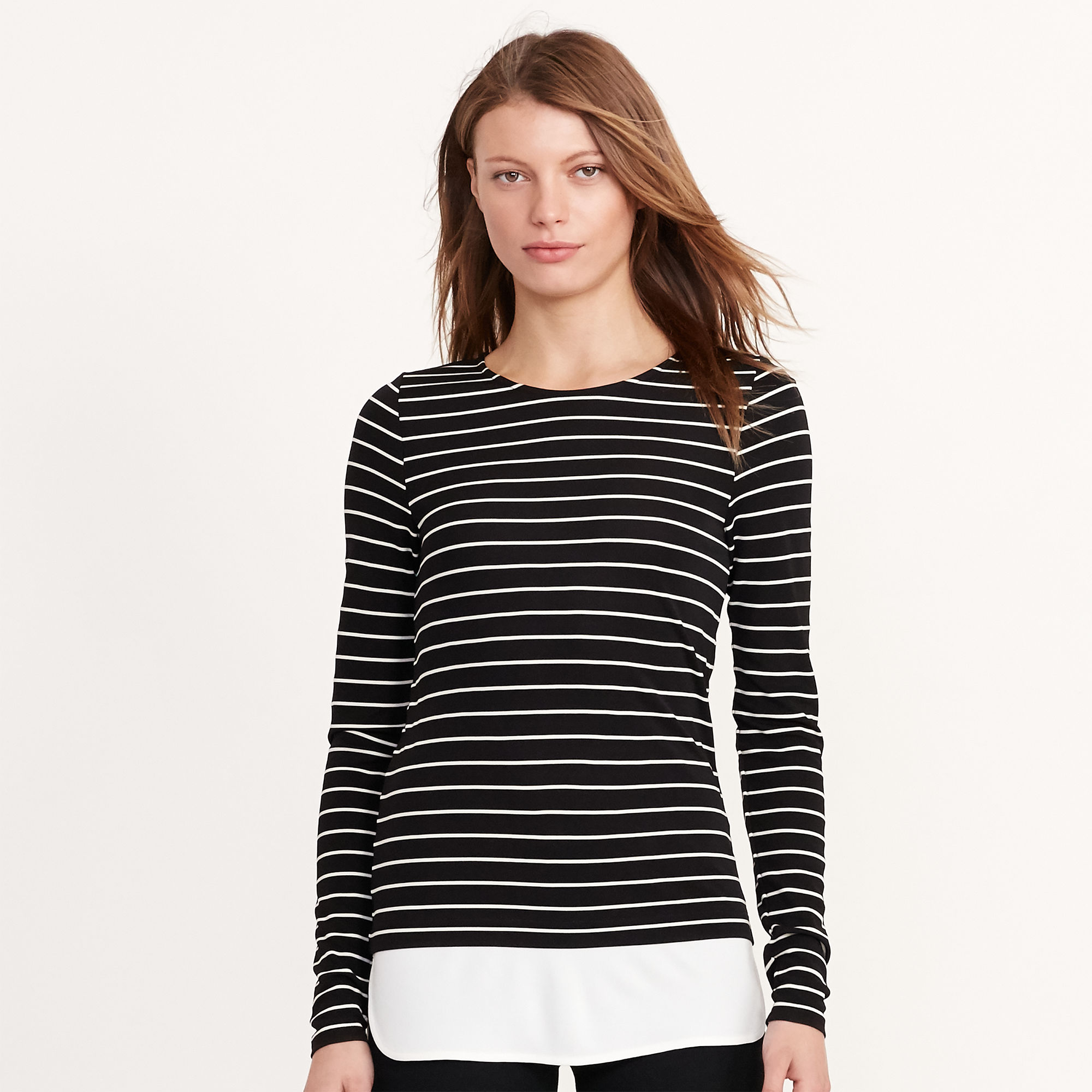 Striped Jersey Top