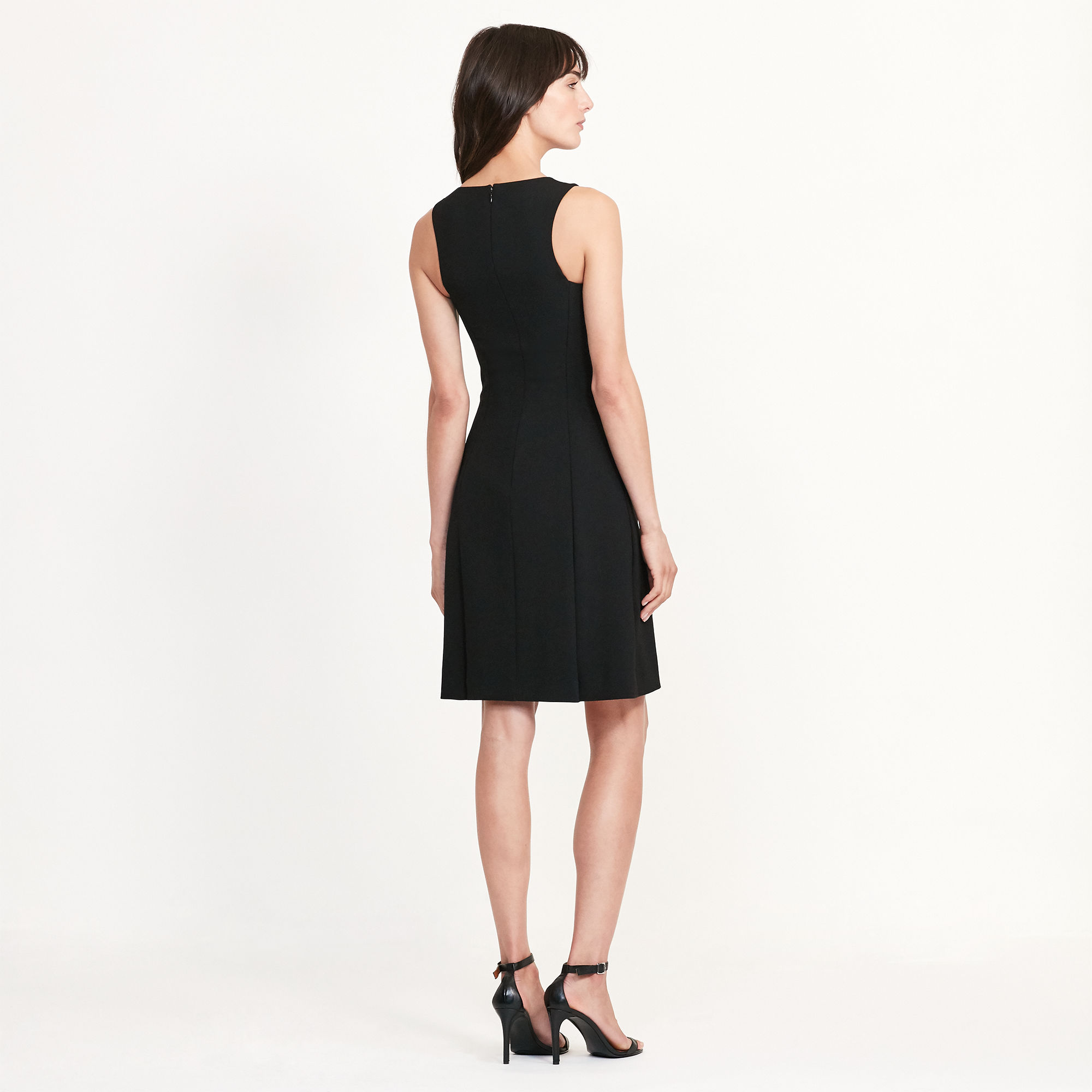 Lace-Up-Hem Dress