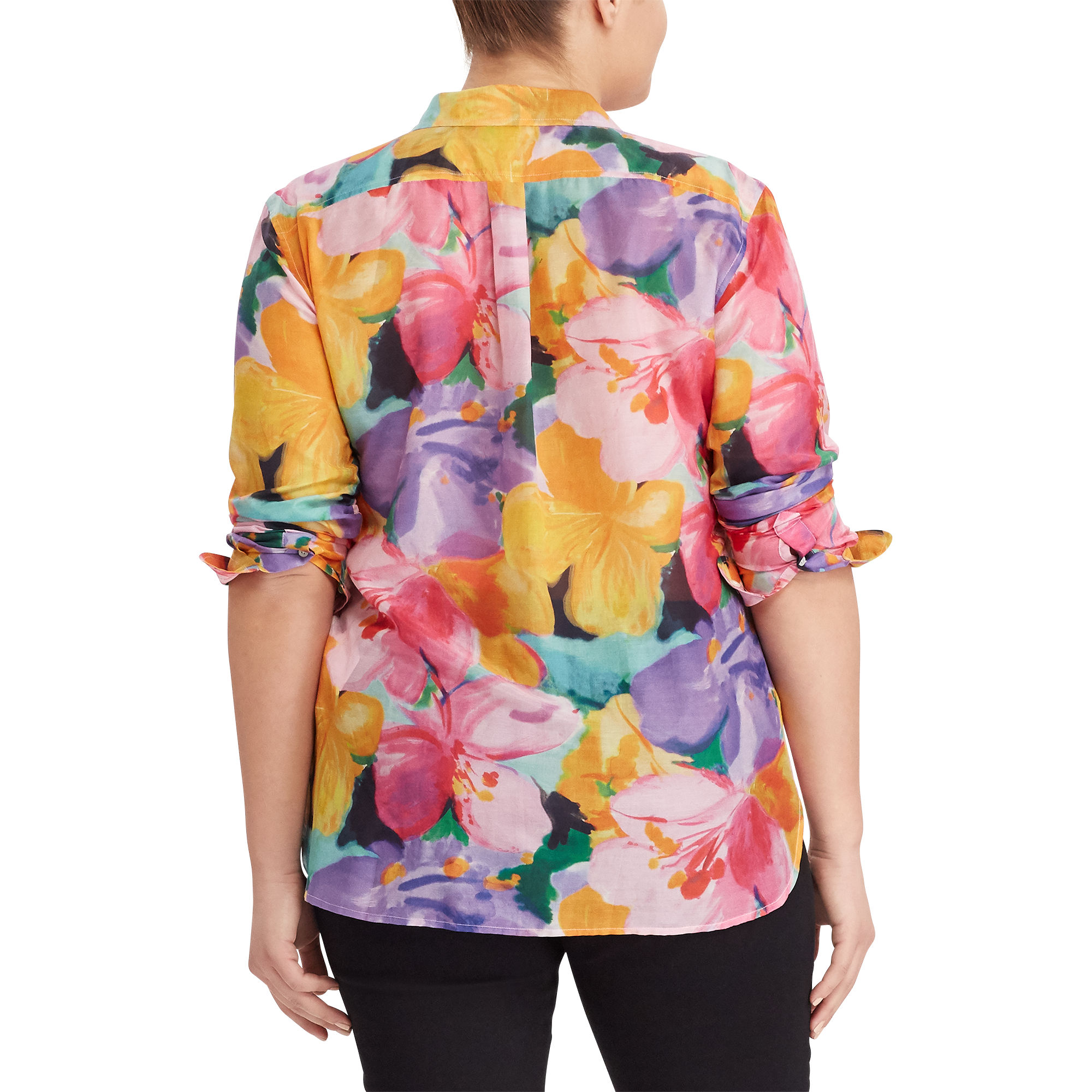 Cotton-Silk Voile Shirt