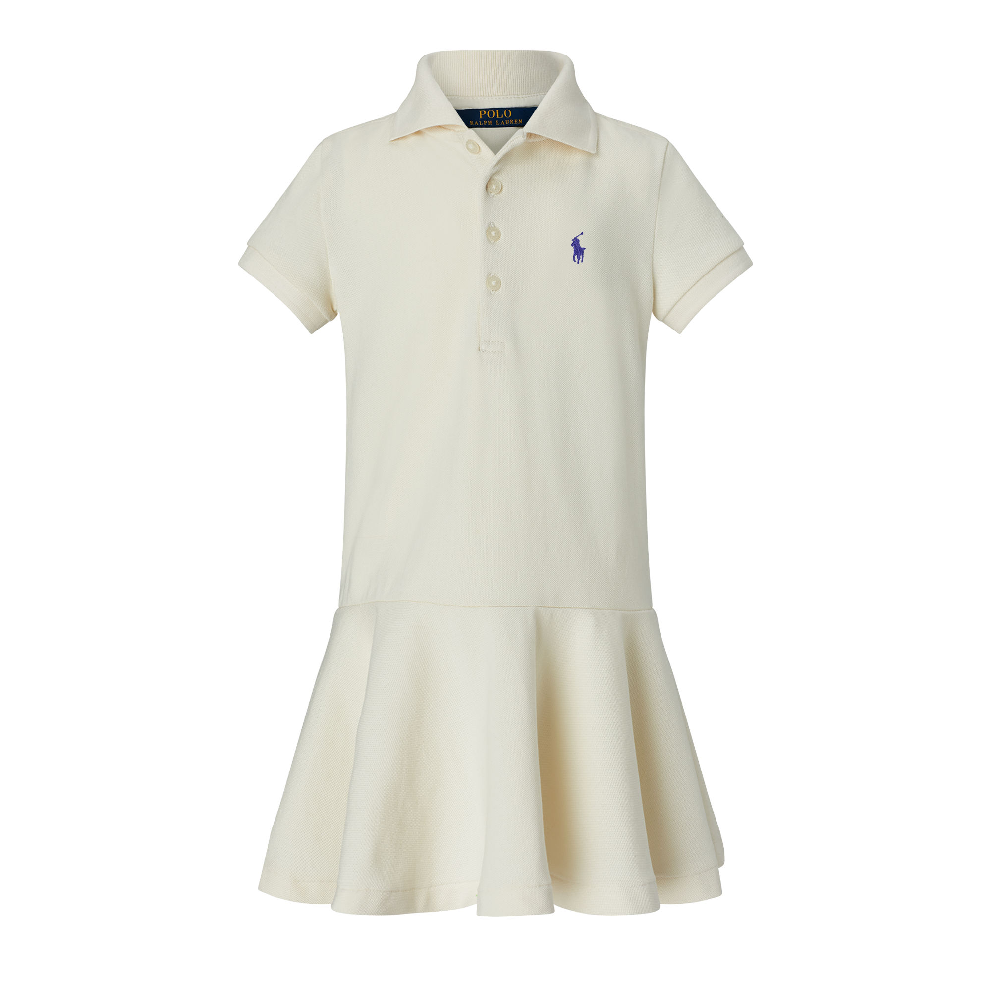 Stretch Cotton Polo Dress