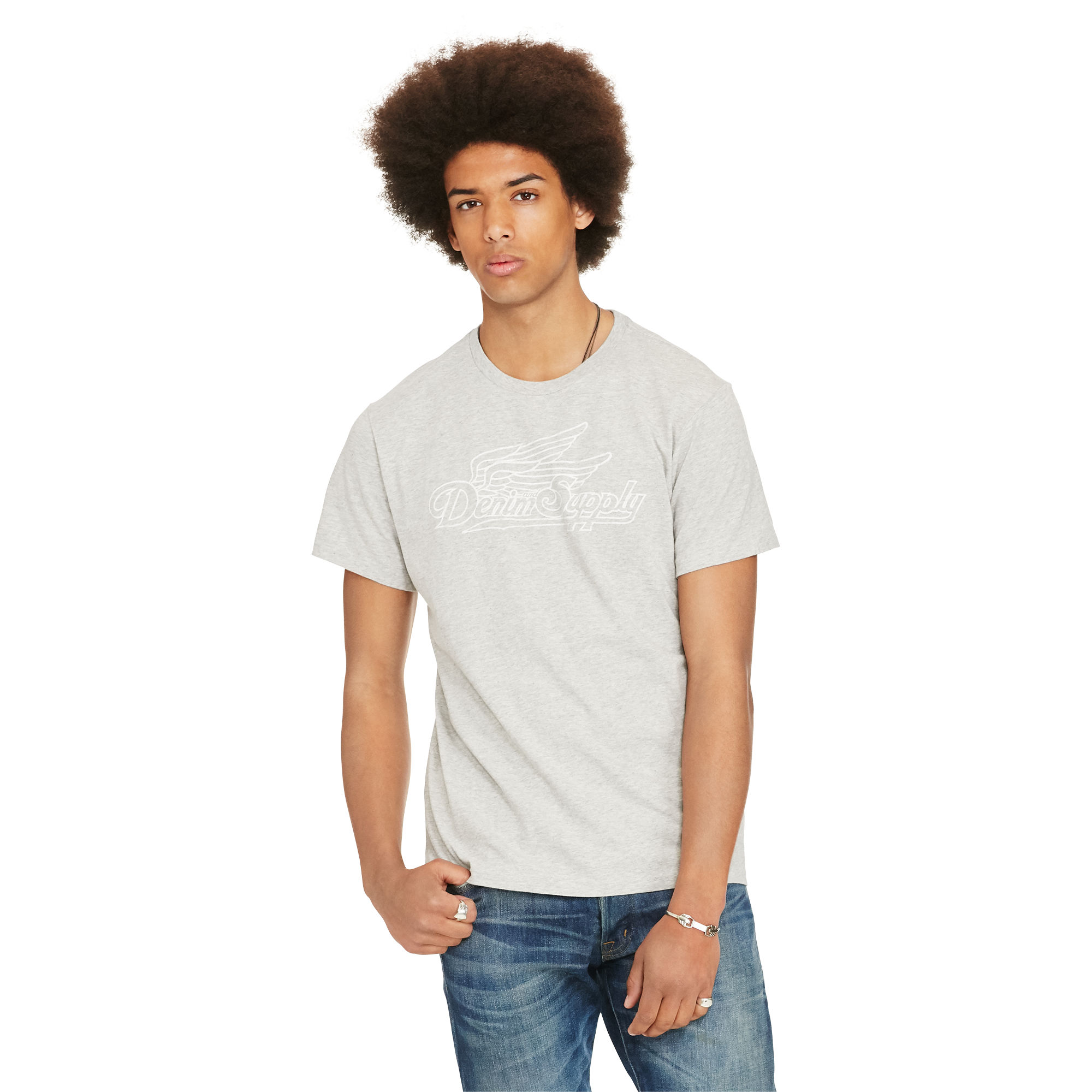 cotton jersey graphic tee