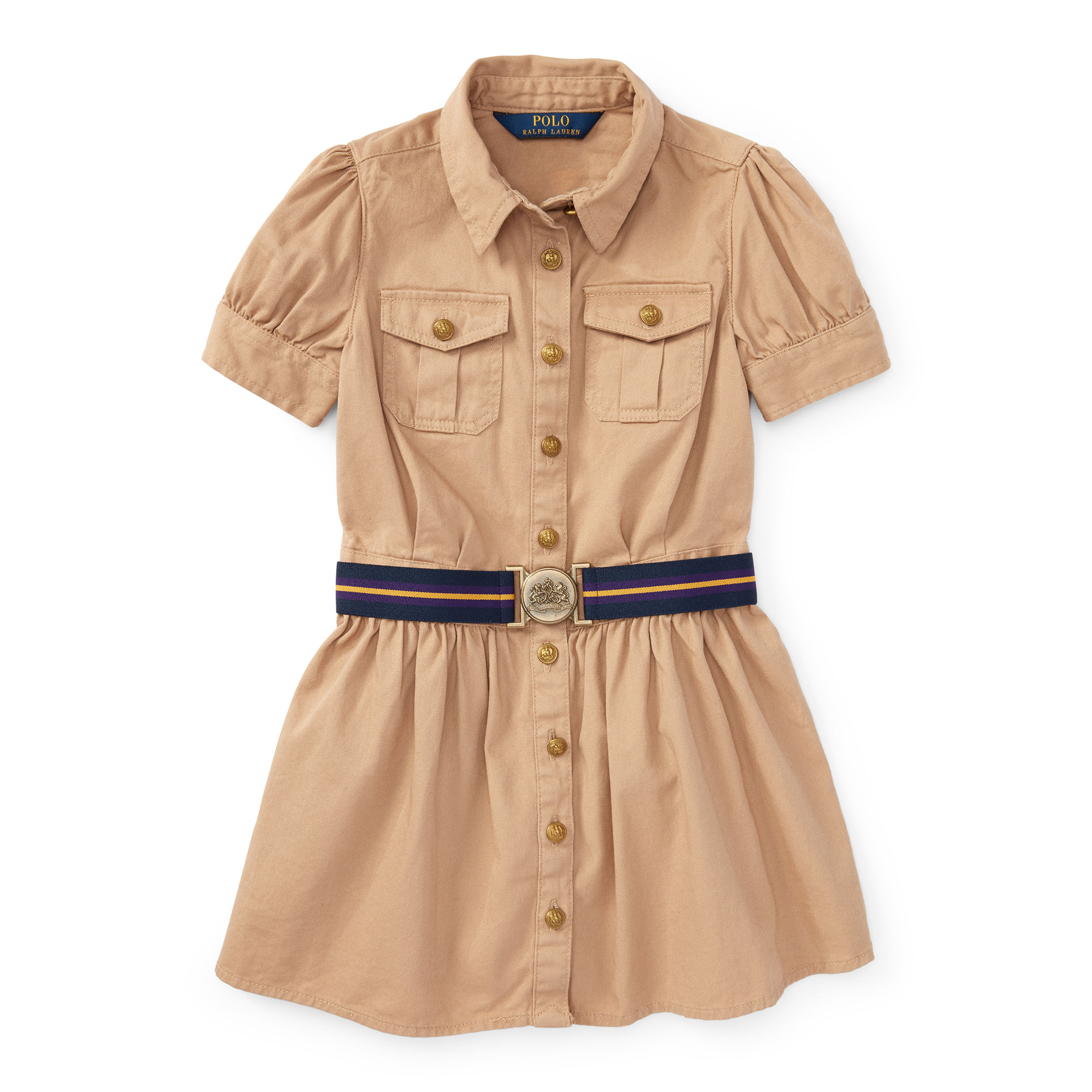 Cotton Chino Shirtdress