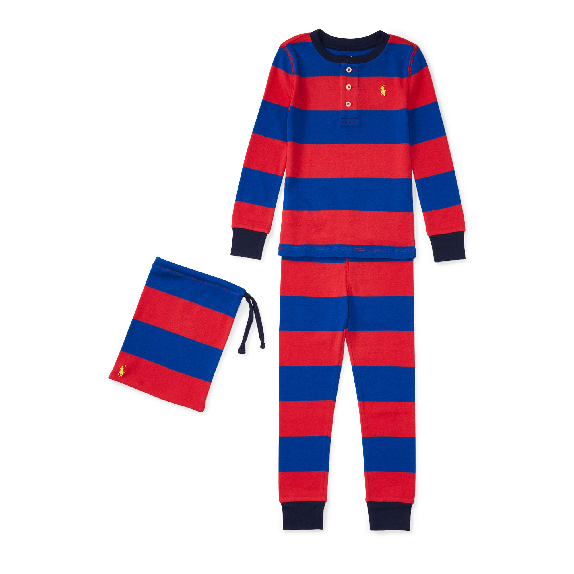 Striped Cotton Sleep Set