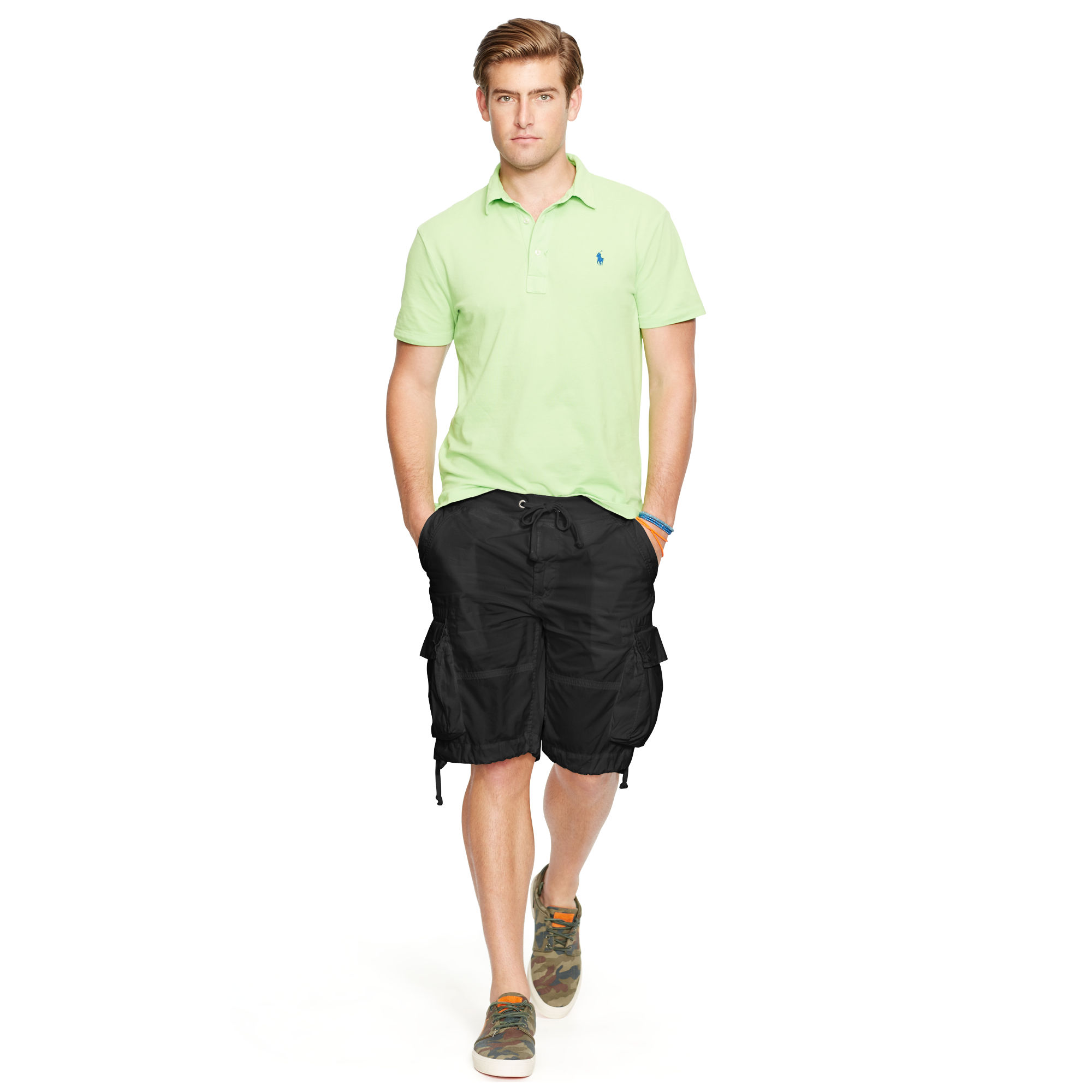 classic-fit poplin cargo short