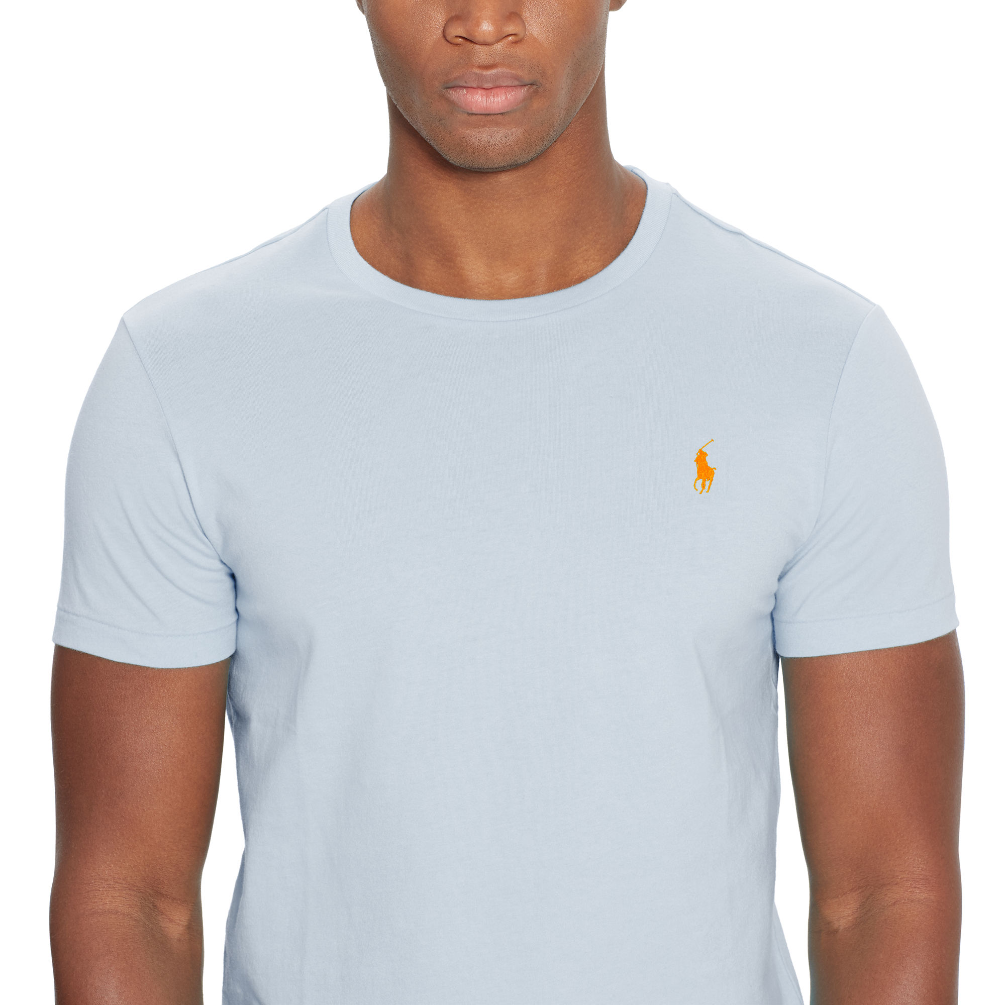 polo ralph lauren custom-fit cotton t-shirt海淘返利 | 米饭粒返利