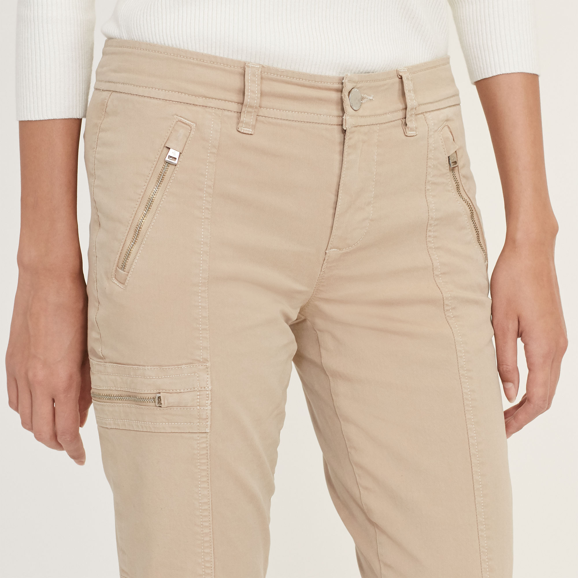 Skinny Twill Cargo Pant