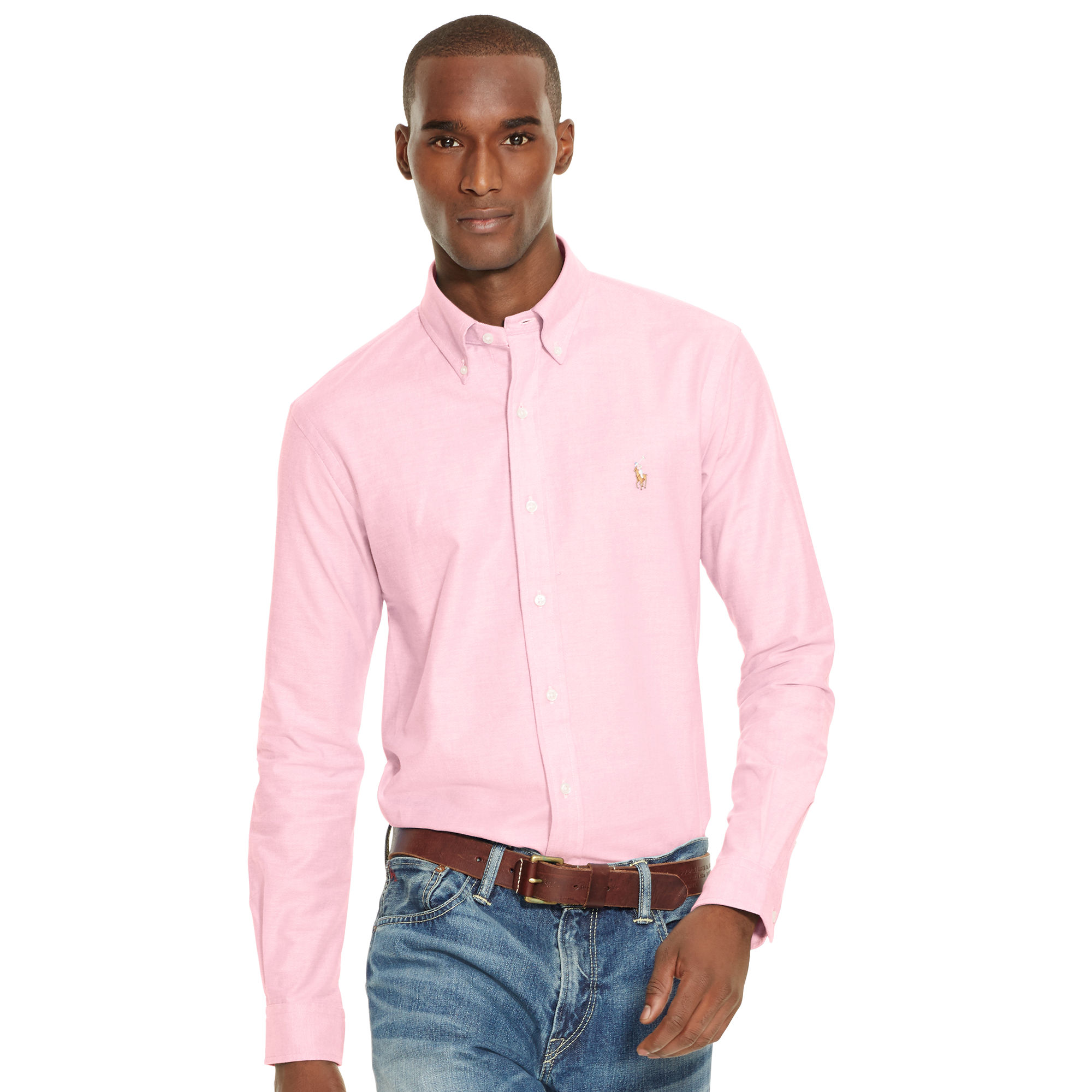 Slim-Fit Stretch Oxford Shirt