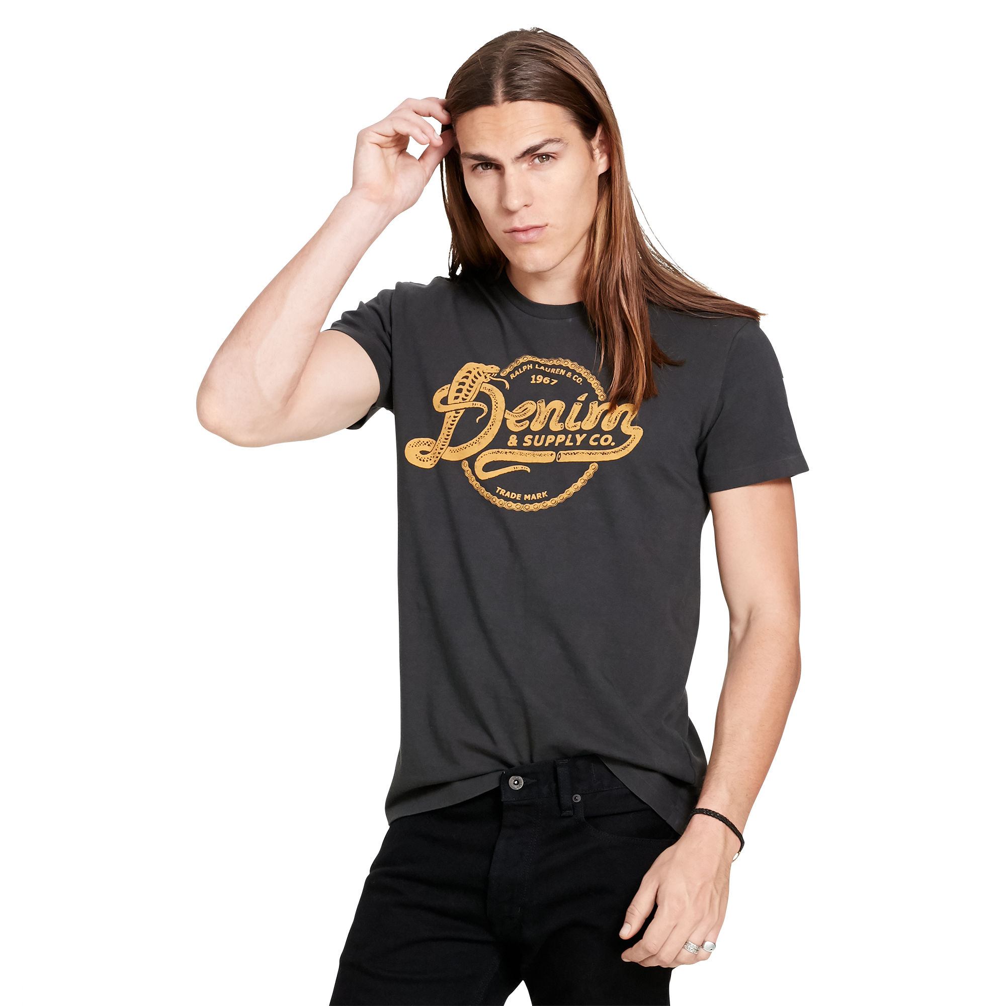 cotton jersey graphic tee