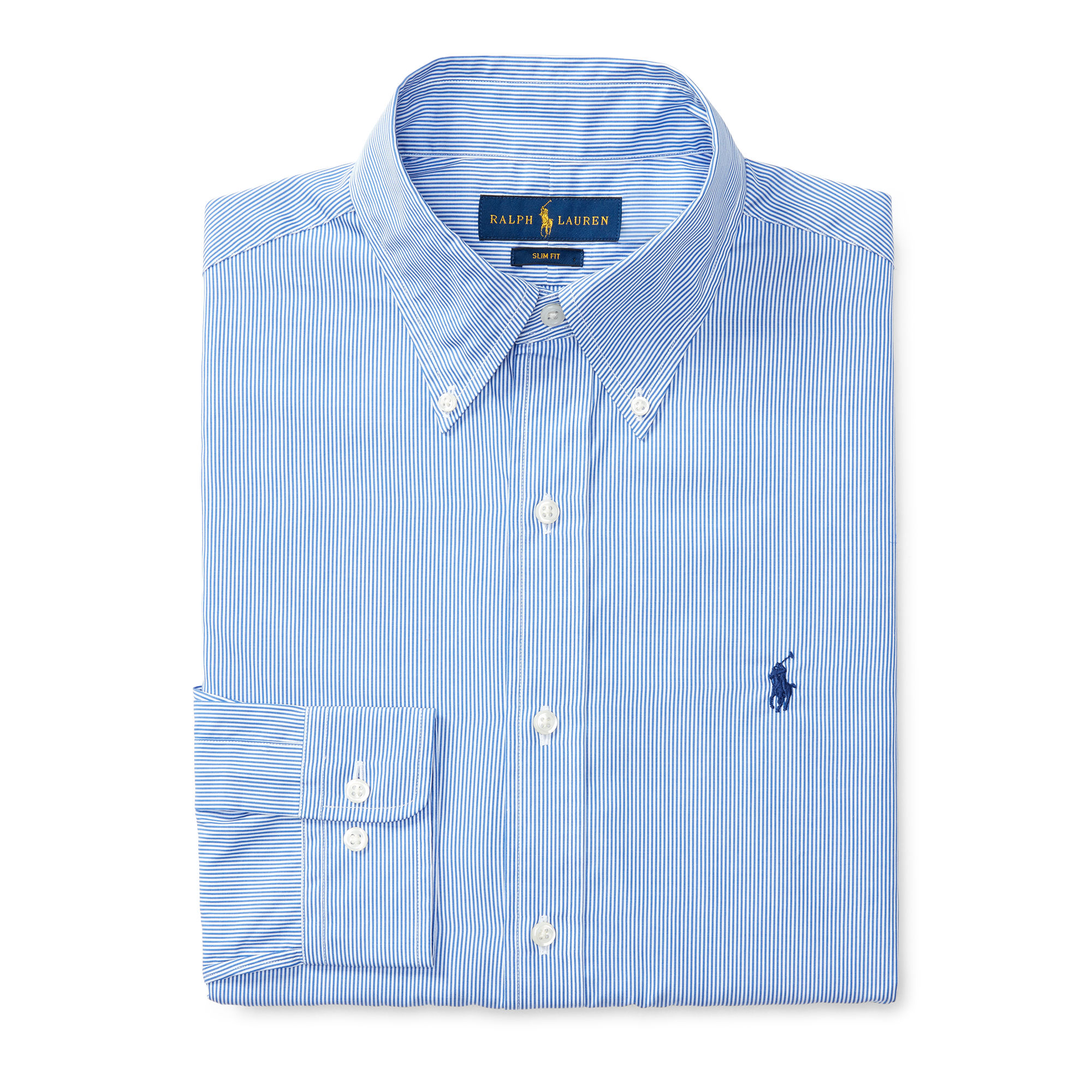 Slim-Fit Poplin Dress Shirt