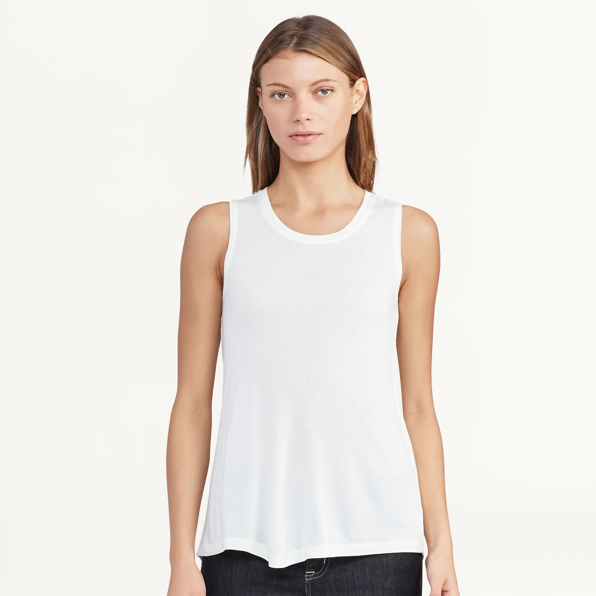 Jersey Scoopneck Tank Top