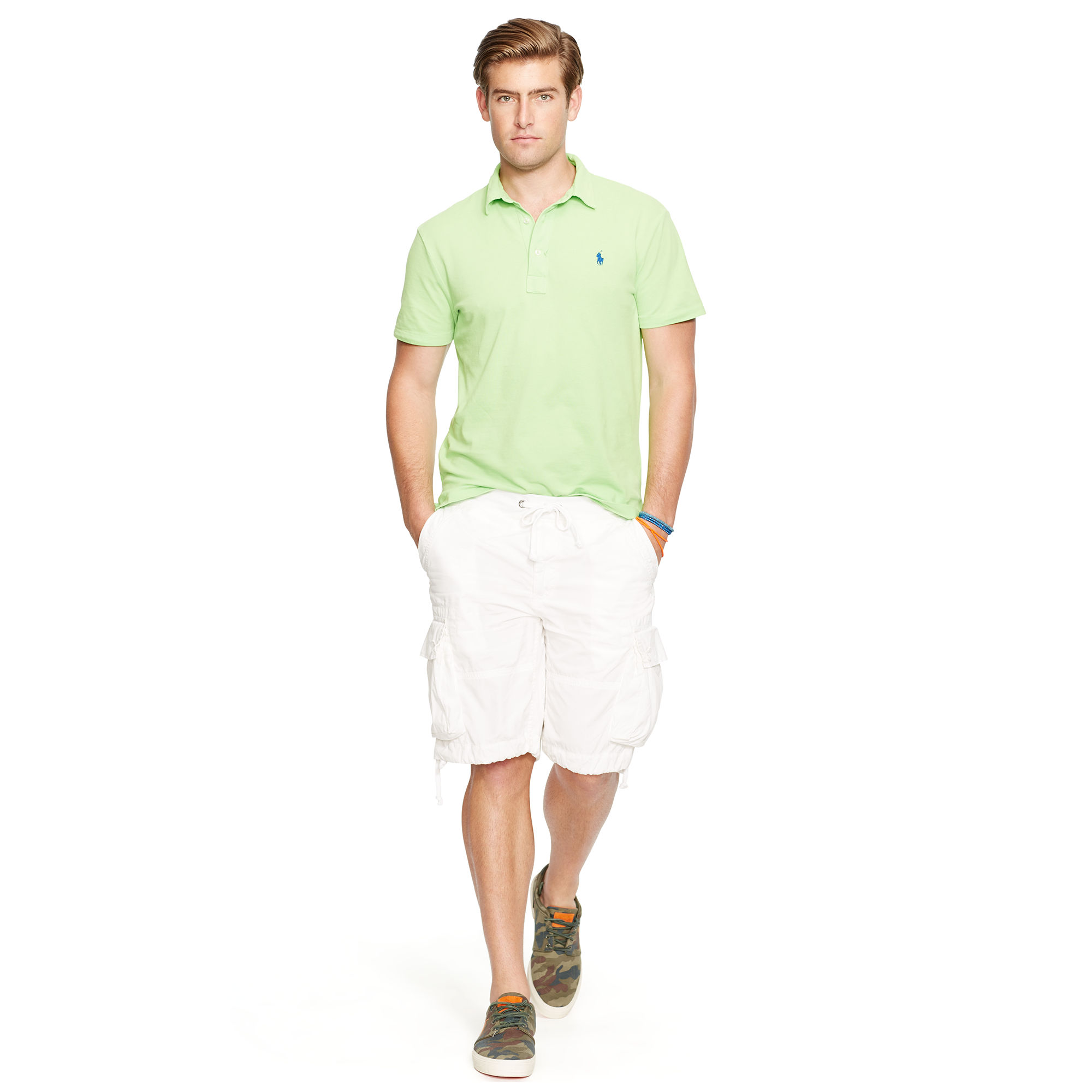 classic-fit poplin cargo short