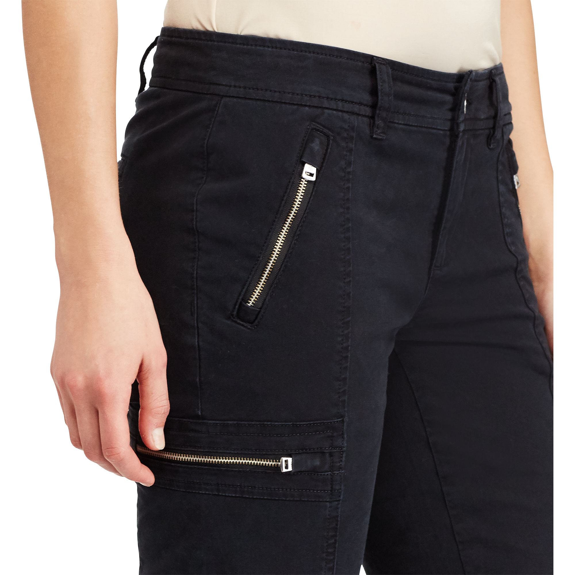 Skinny Twill Cargo Pant