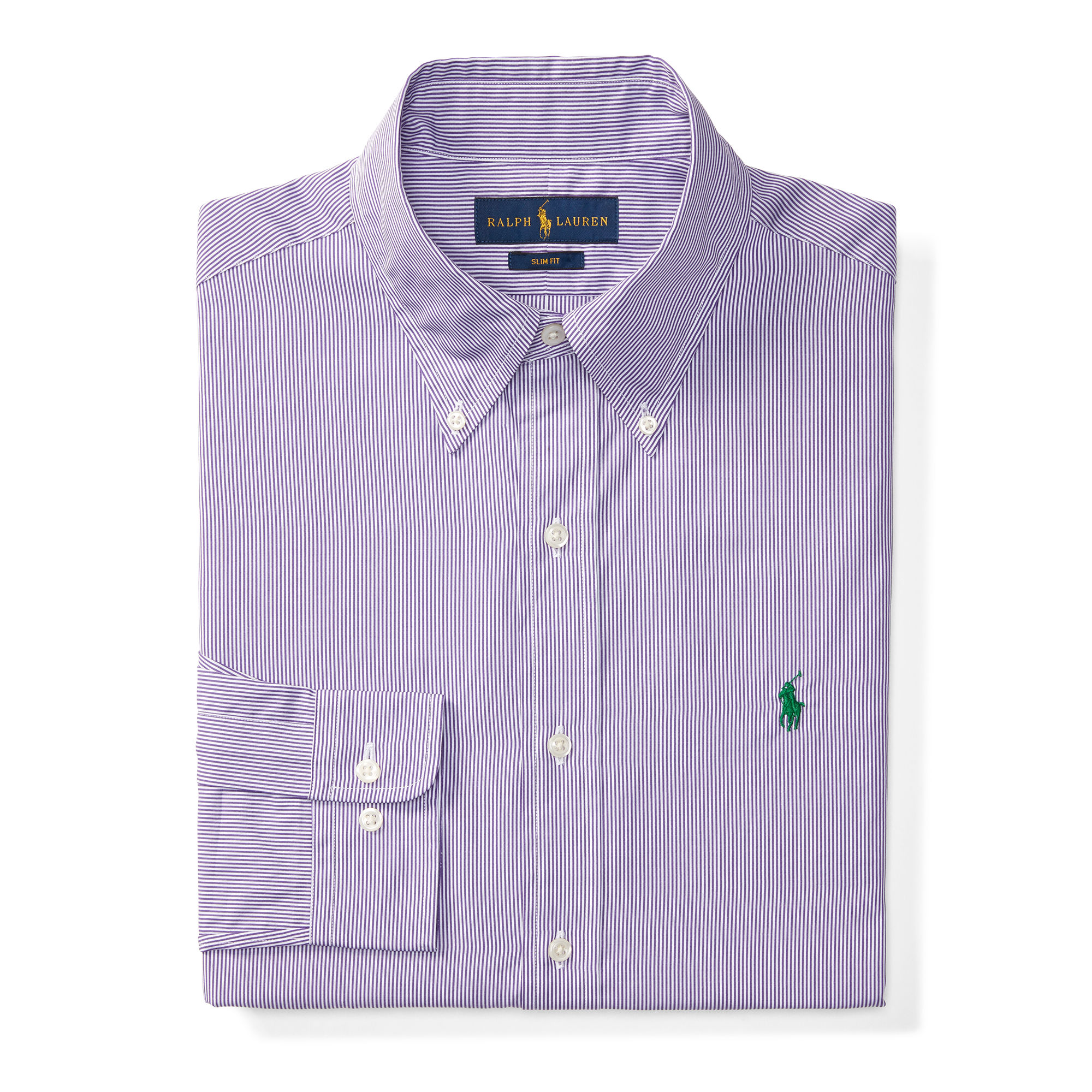 Slim-Fit Poplin Dress Shirt