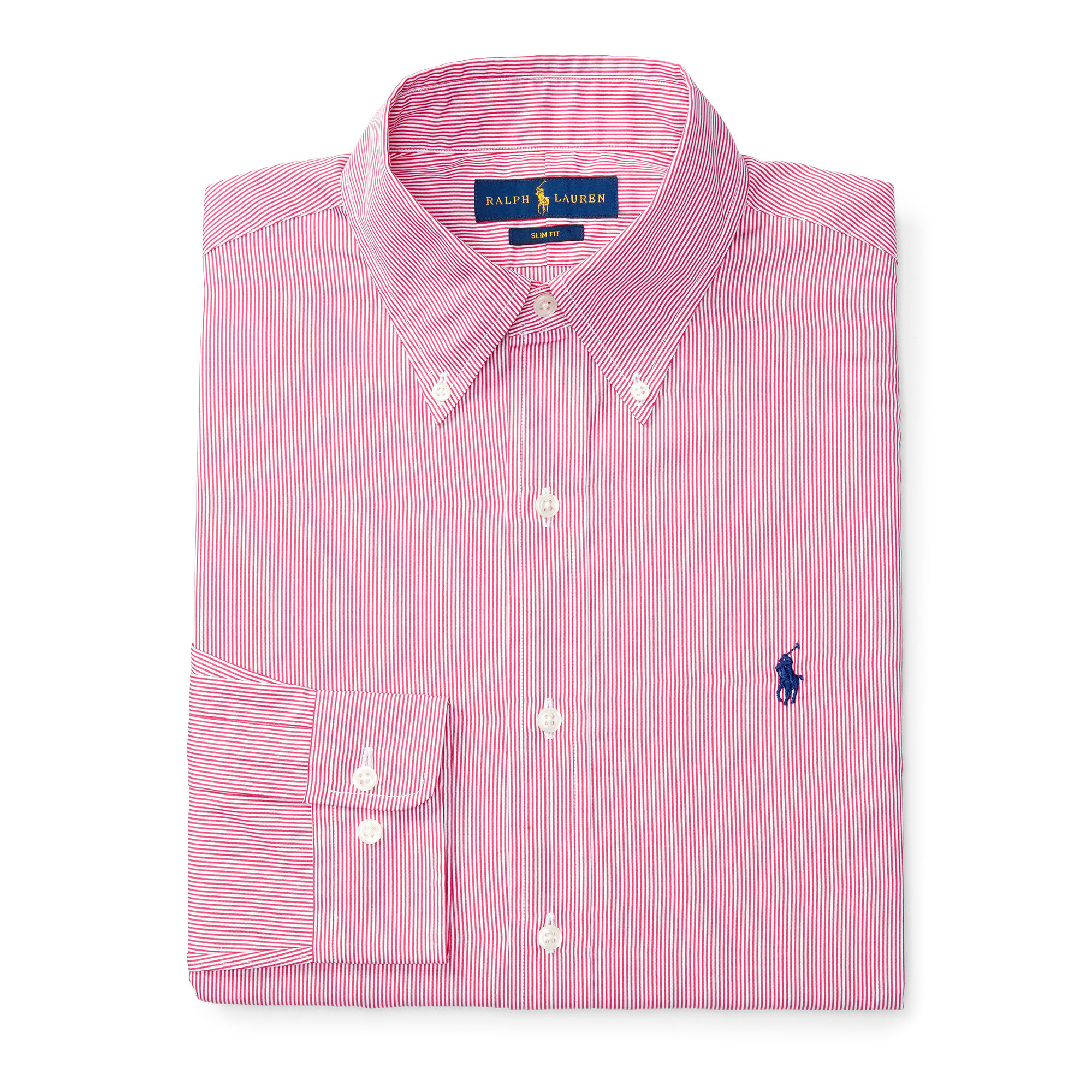 Slim-Fit Poplin Dress Shirt