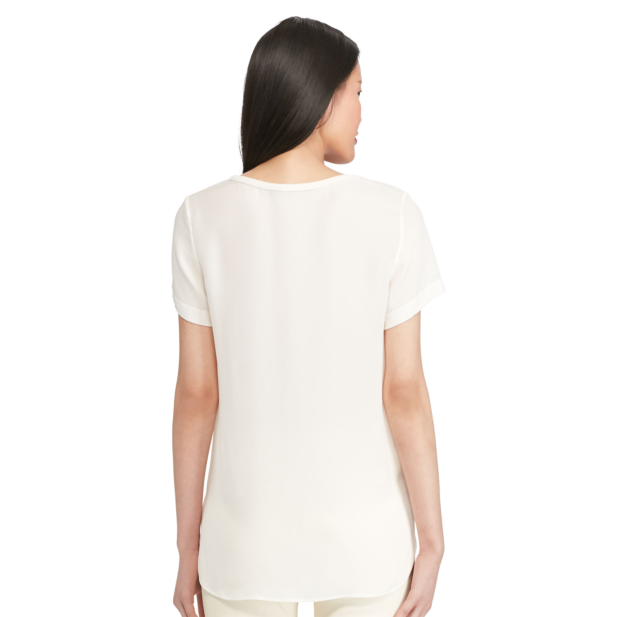 Silk Short-Sleeve Tee