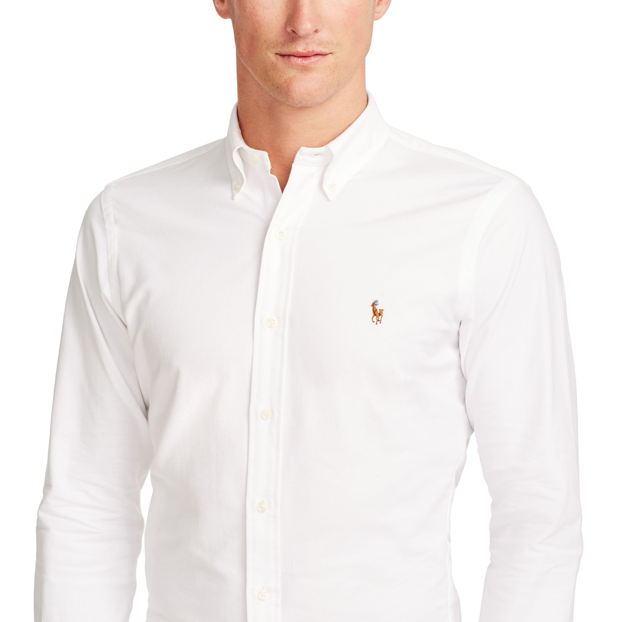 Slim-Fit Stretch Oxford Shirt