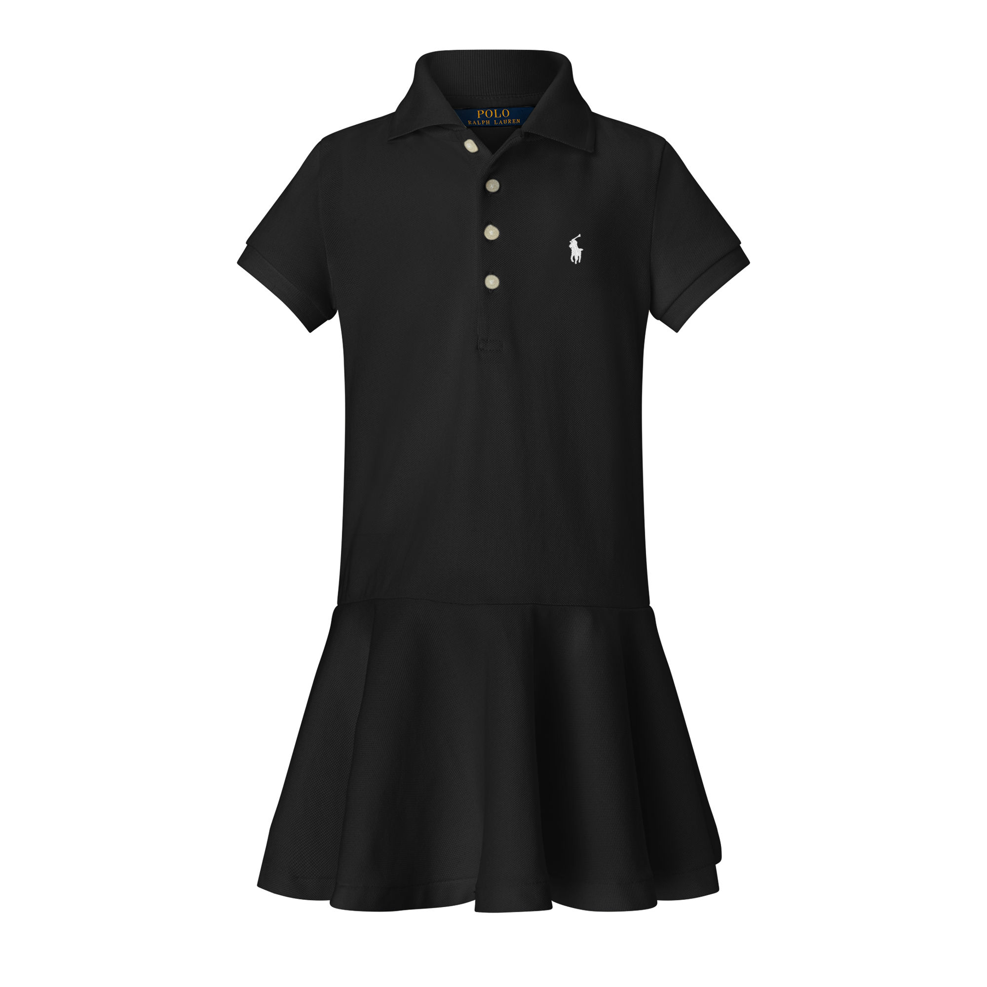 Stretch Cotton Polo Dress