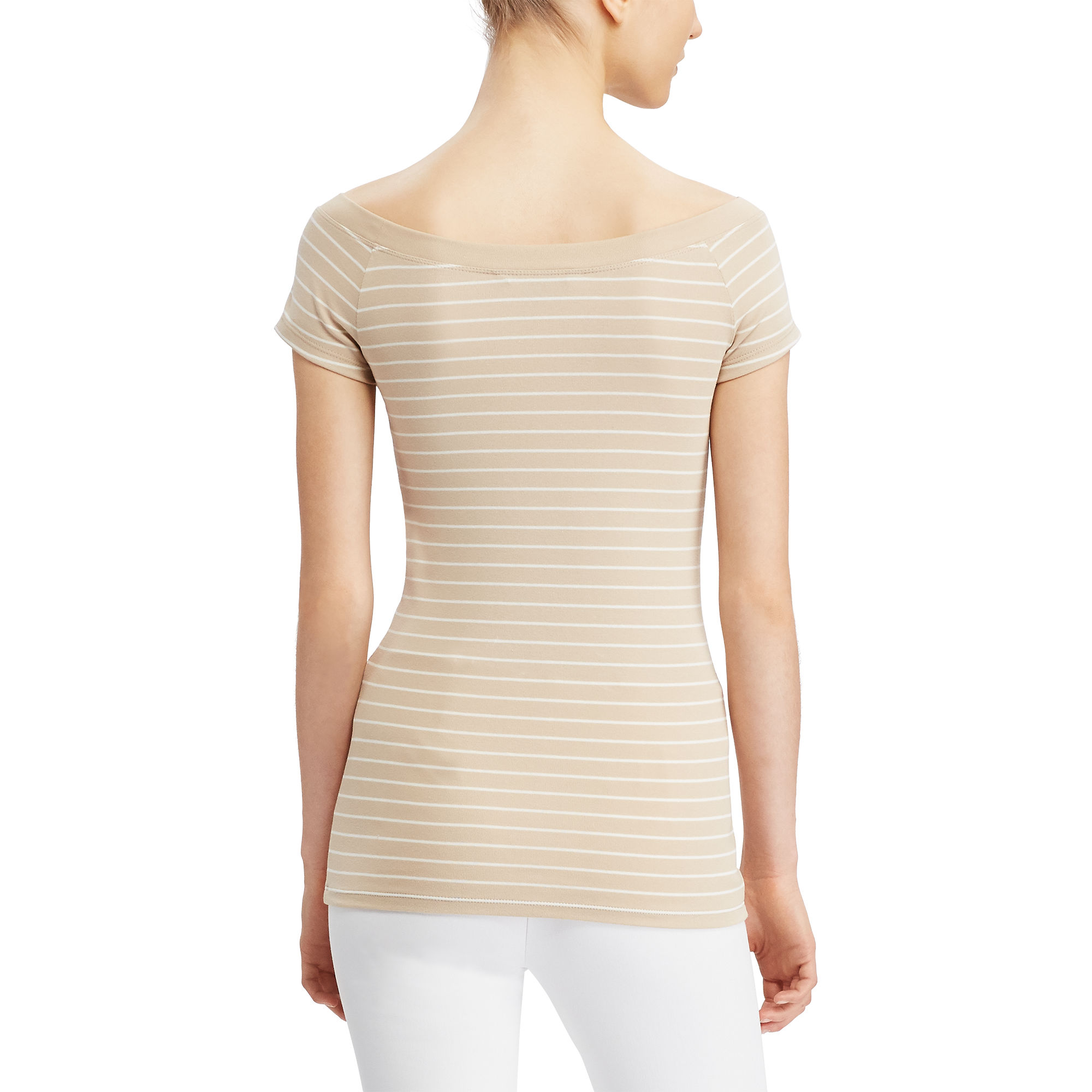 Cotton Off-the-Shoulder Tee