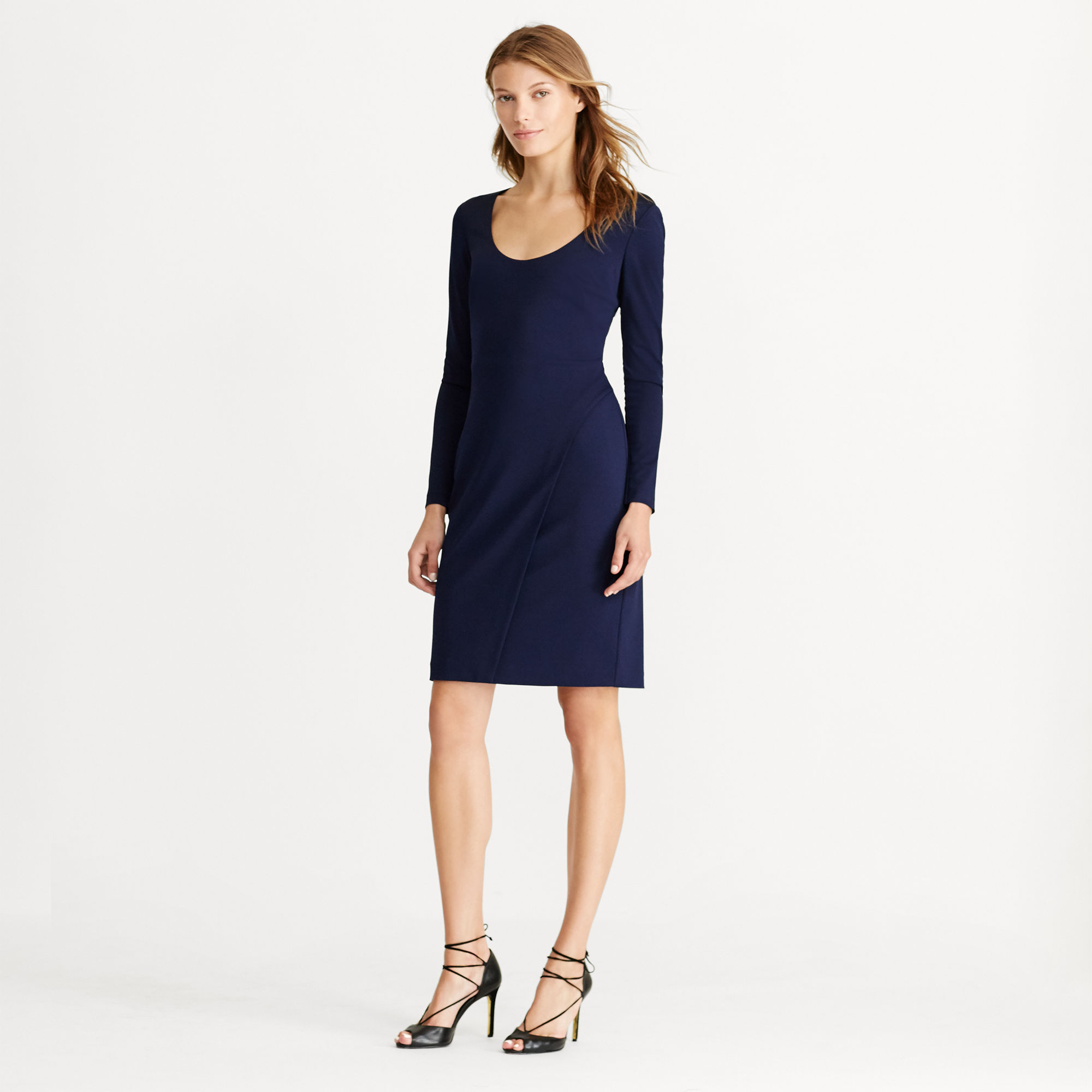 Jersey Scoopneck Dress