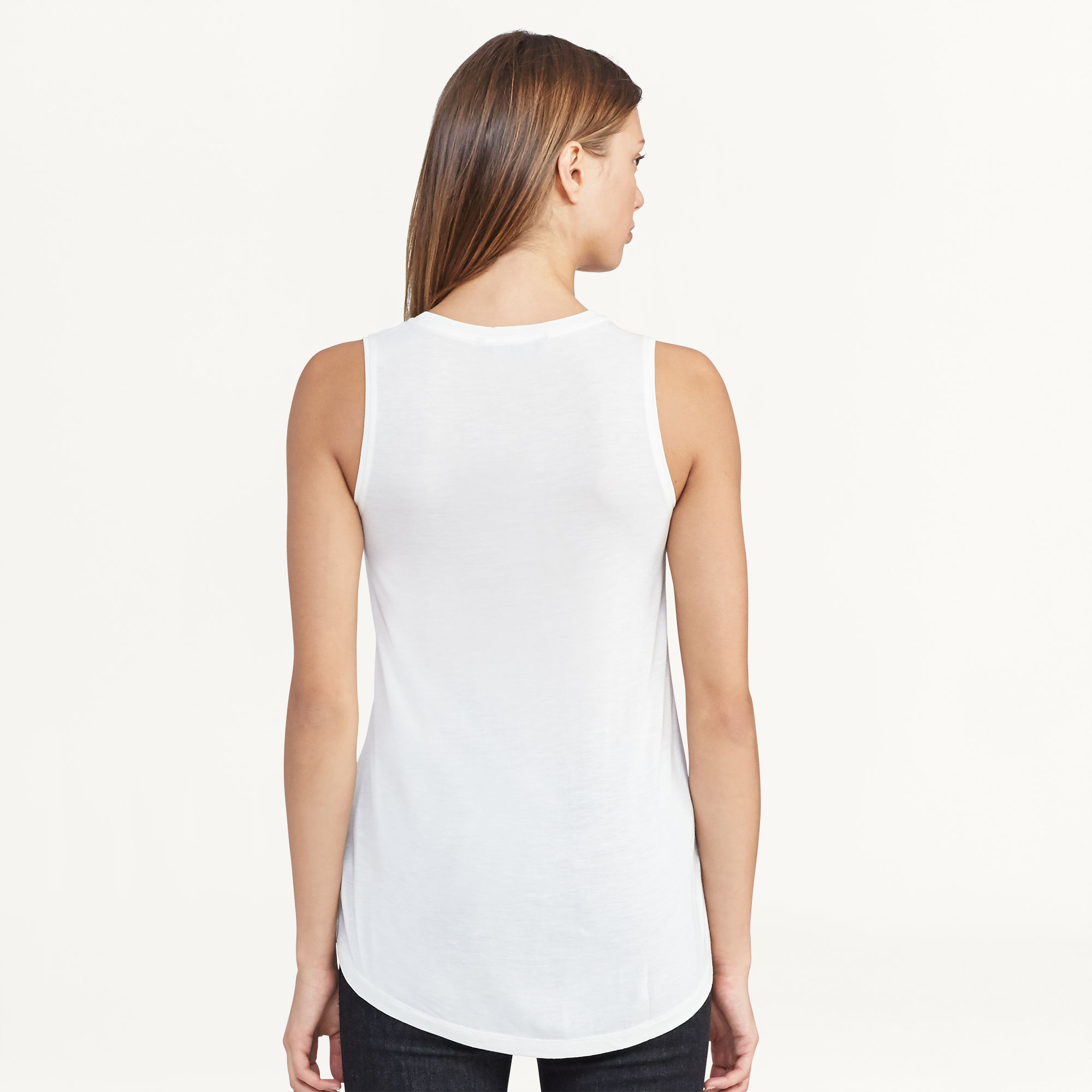 Jersey Scoopneck Tank Top