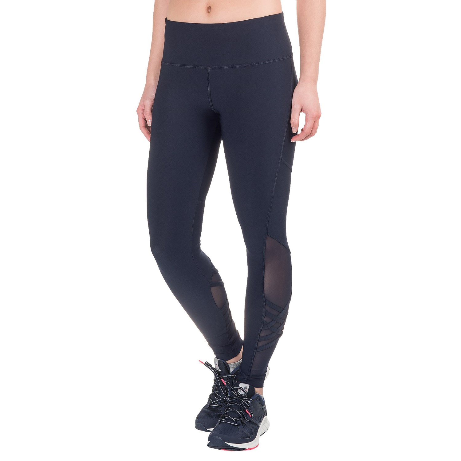 Vogo Powermesh Lattice Leggings (For Women)