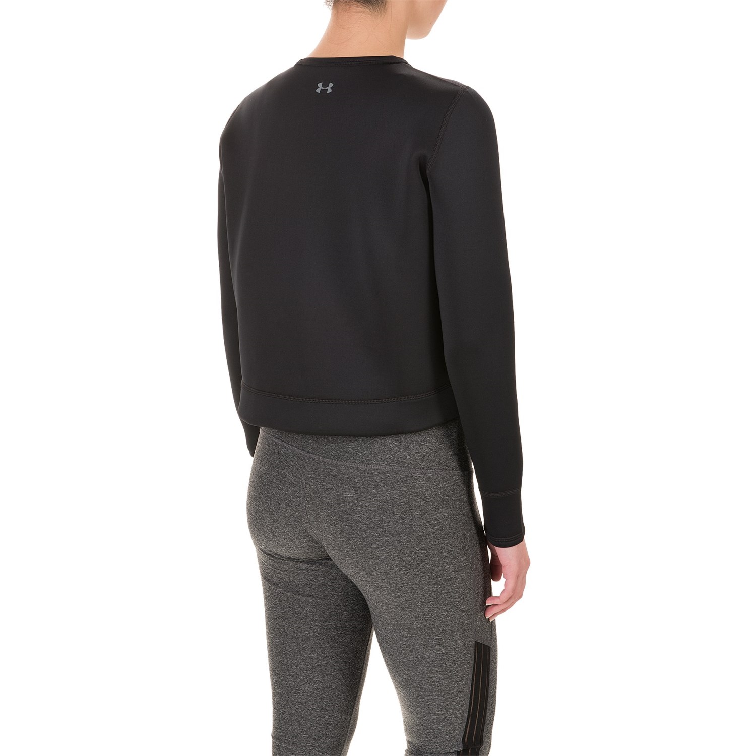 Under Armour Luster Crop Shirt - Long Sleeve (For Women)