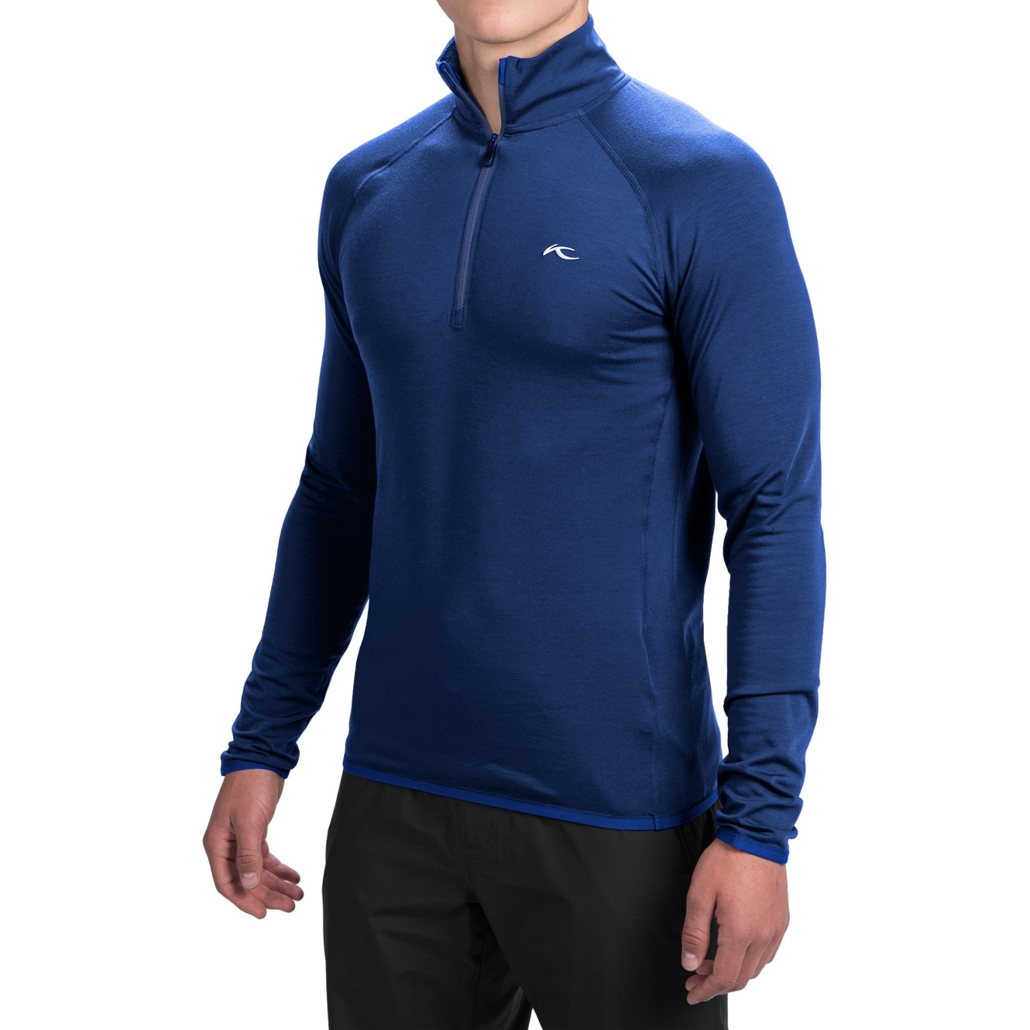 KJUS Trace Midlayer Top - Zip Neck, Long Sleeve (For Men)