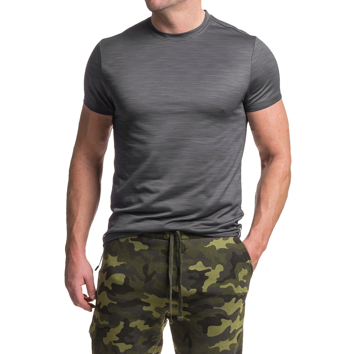 RBX Heathered Jersey T-Shirt - Crew Neck, Short Sleeve (For Men)