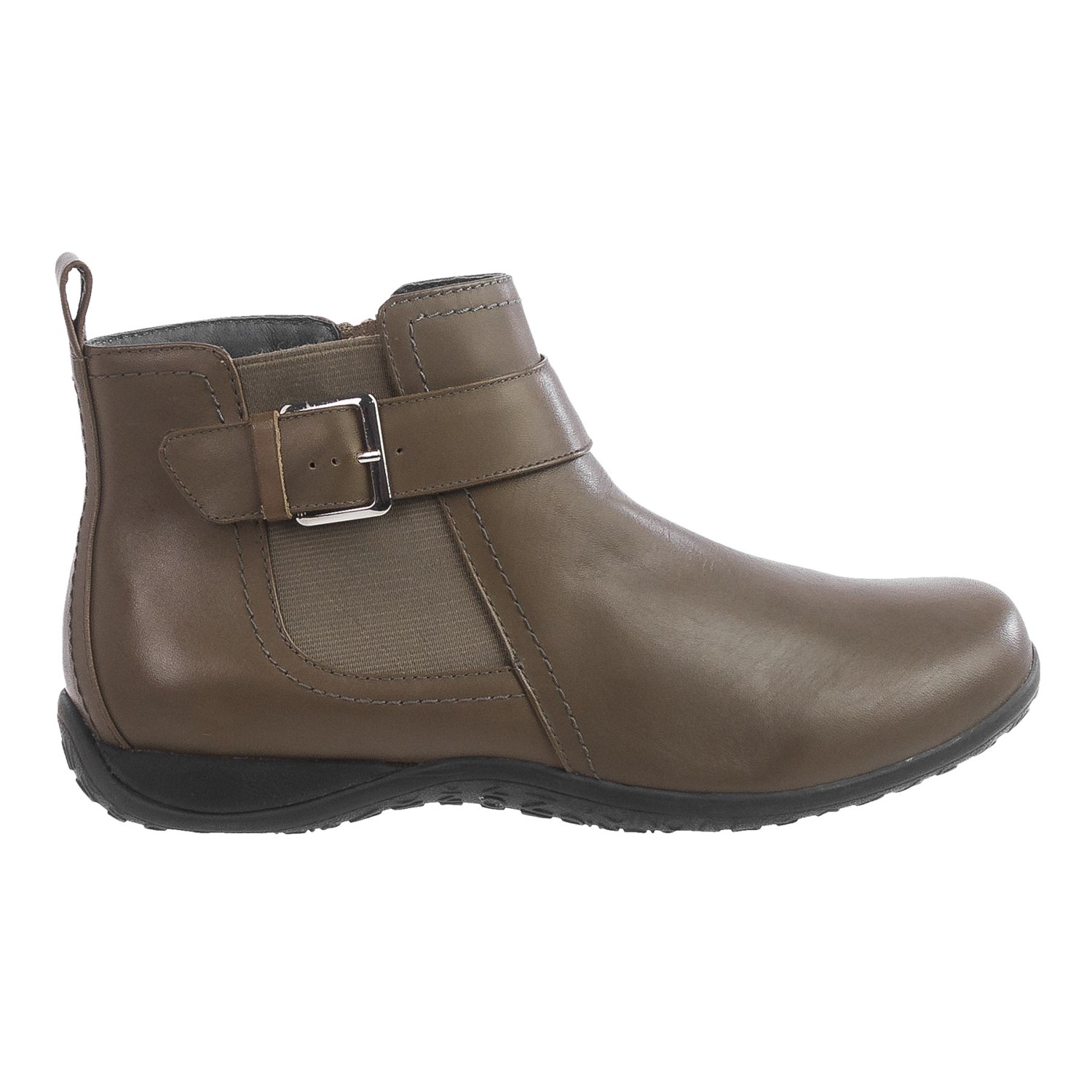 Vionic with Orthaheel Technology Adrie Ankle Boots - Leather, Side Zip (For Women)