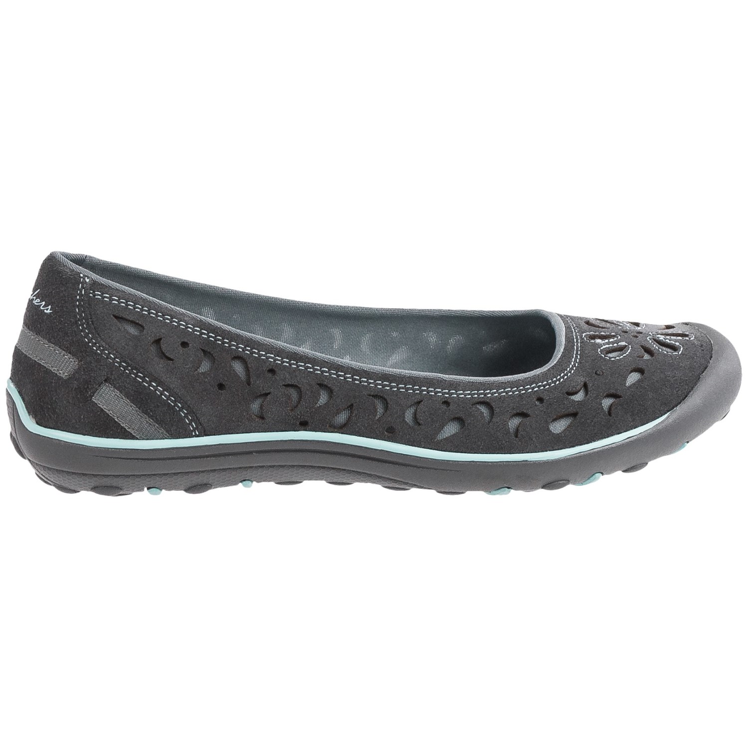 Skechers Relaxed Fit Earth Fest Shoes - Leather, Slip-Ons (For Women)