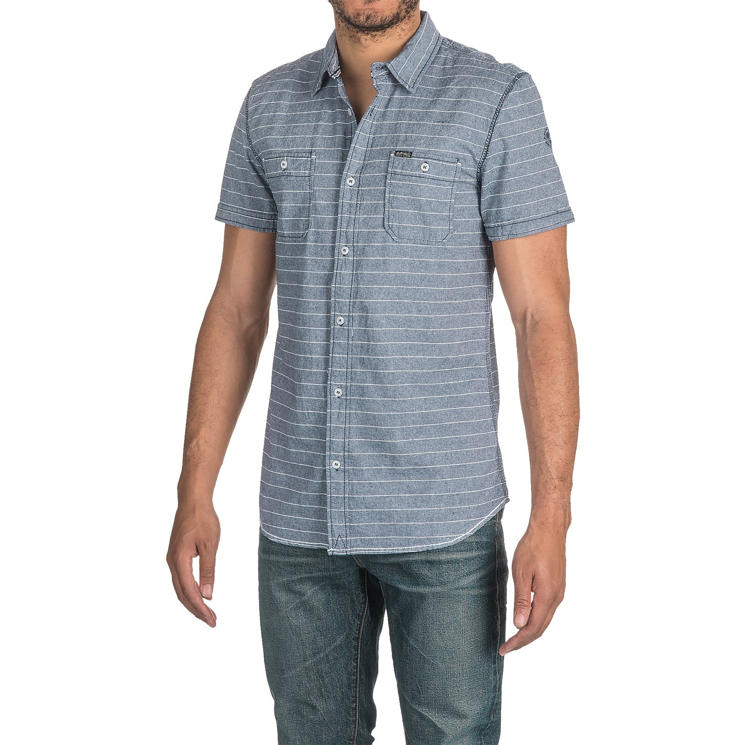 Buffalo David Bitton Sameer Shirt - Short Sleeve (For Men)