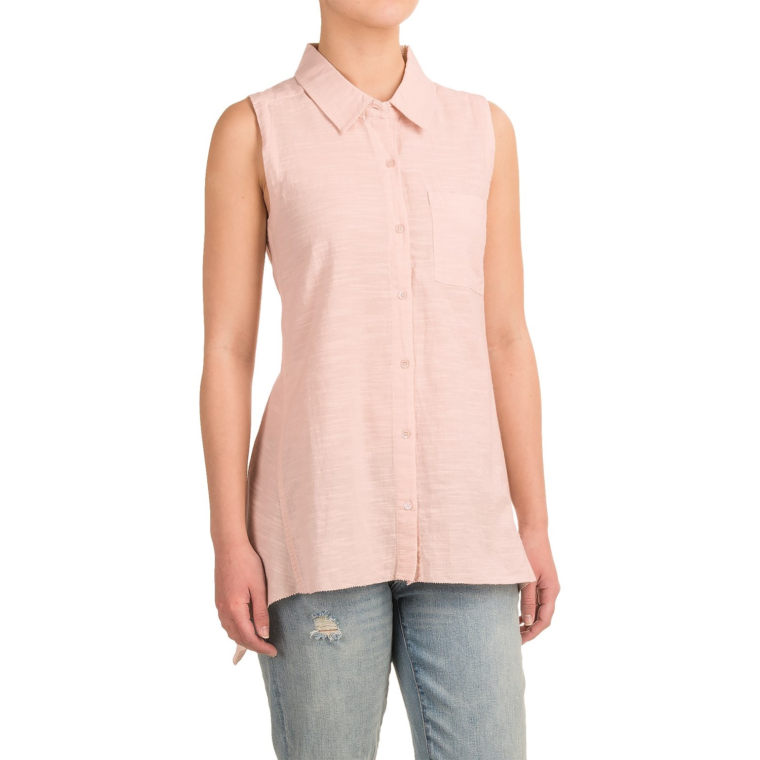 dylan Button Shirt - Sleeveless (For Women)