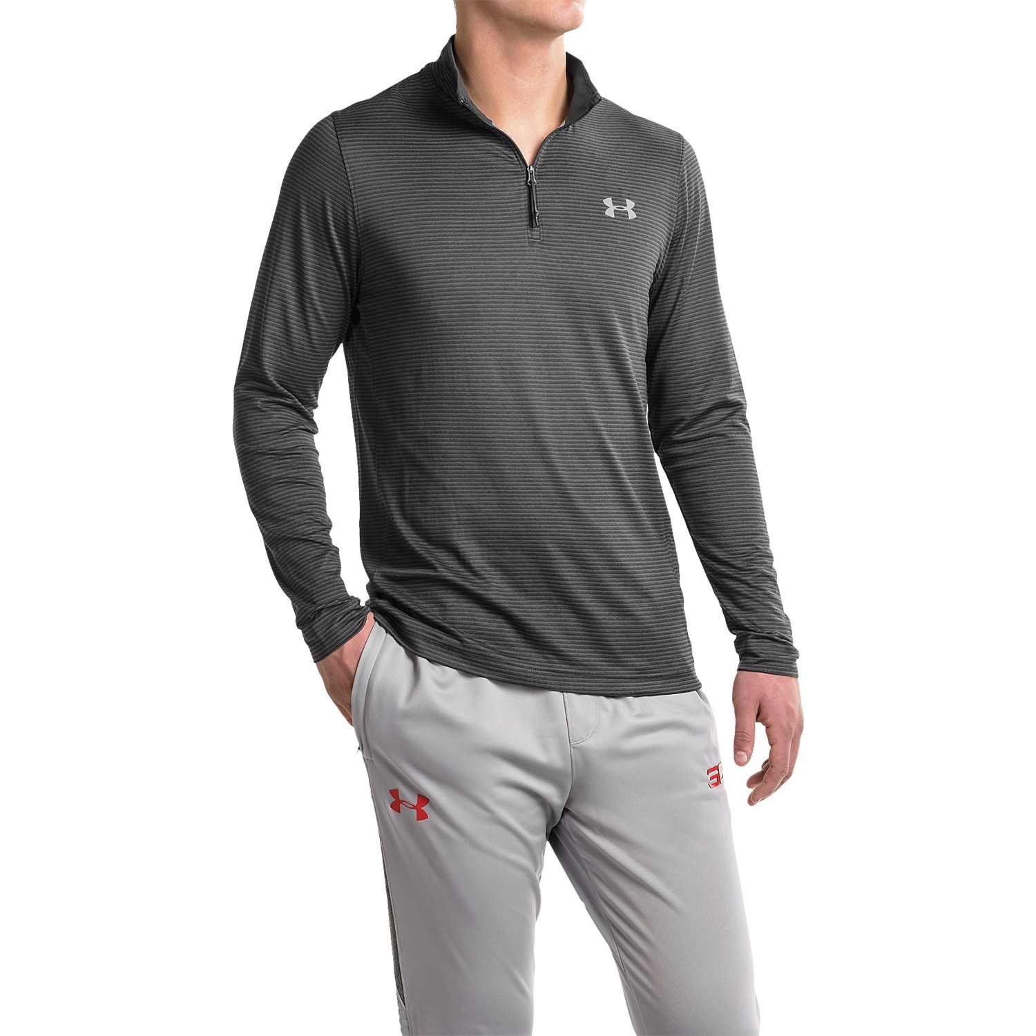 Under Armour ColdGear® Infrared Shirt - Zip Neck, Long Sleeve (For Men)