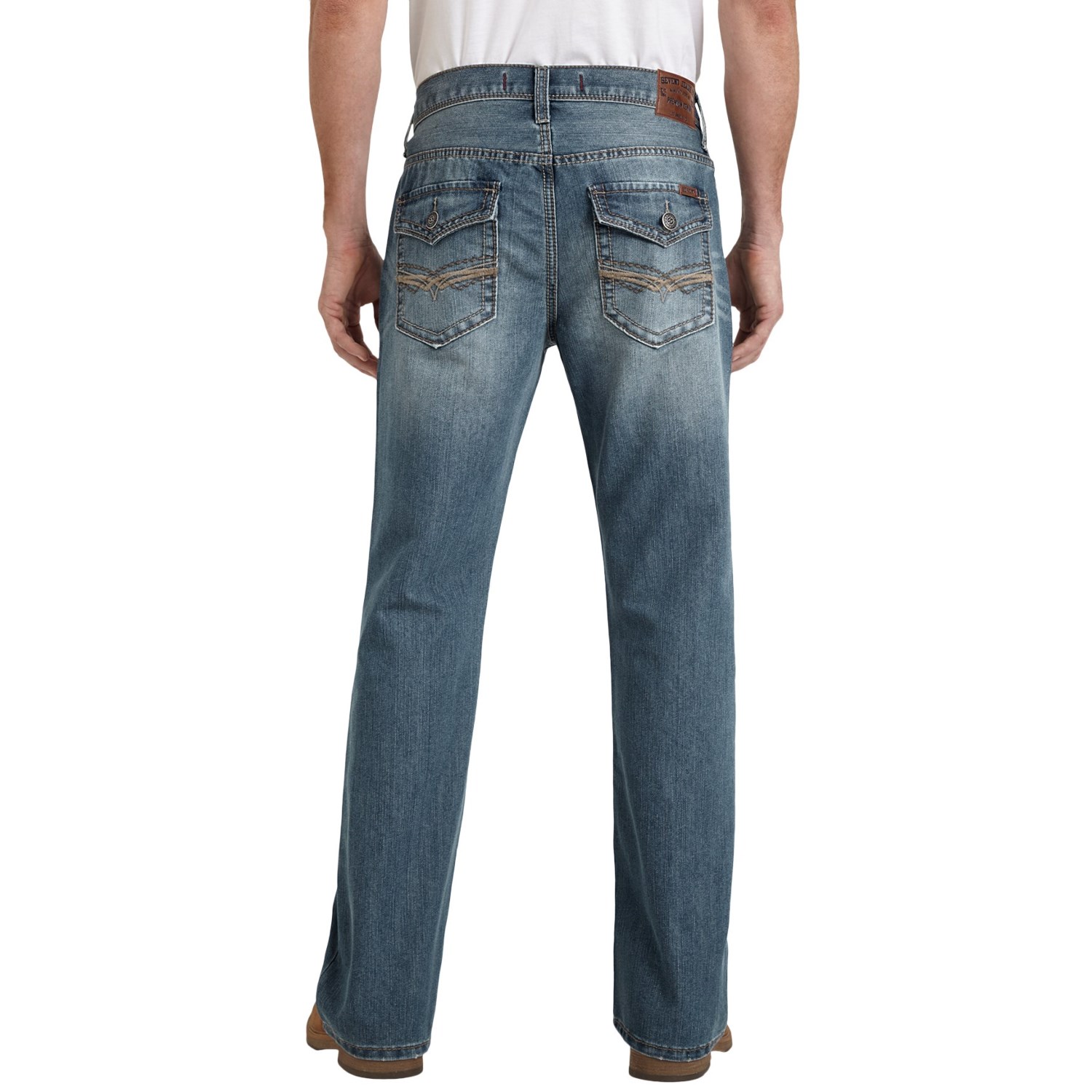 Seven7 Big Stitch Jeans - Bootcut (For Men)