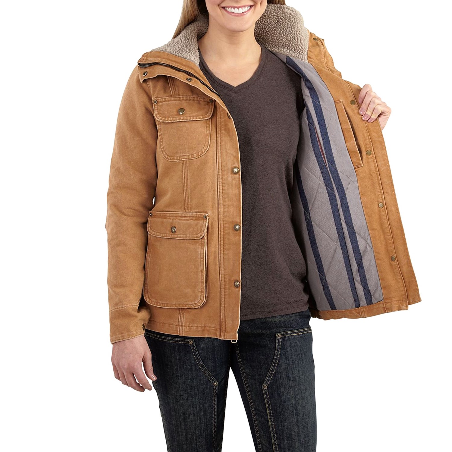 Carhartt Wesley Coat - Cotton, Factory Seconds (For Women)