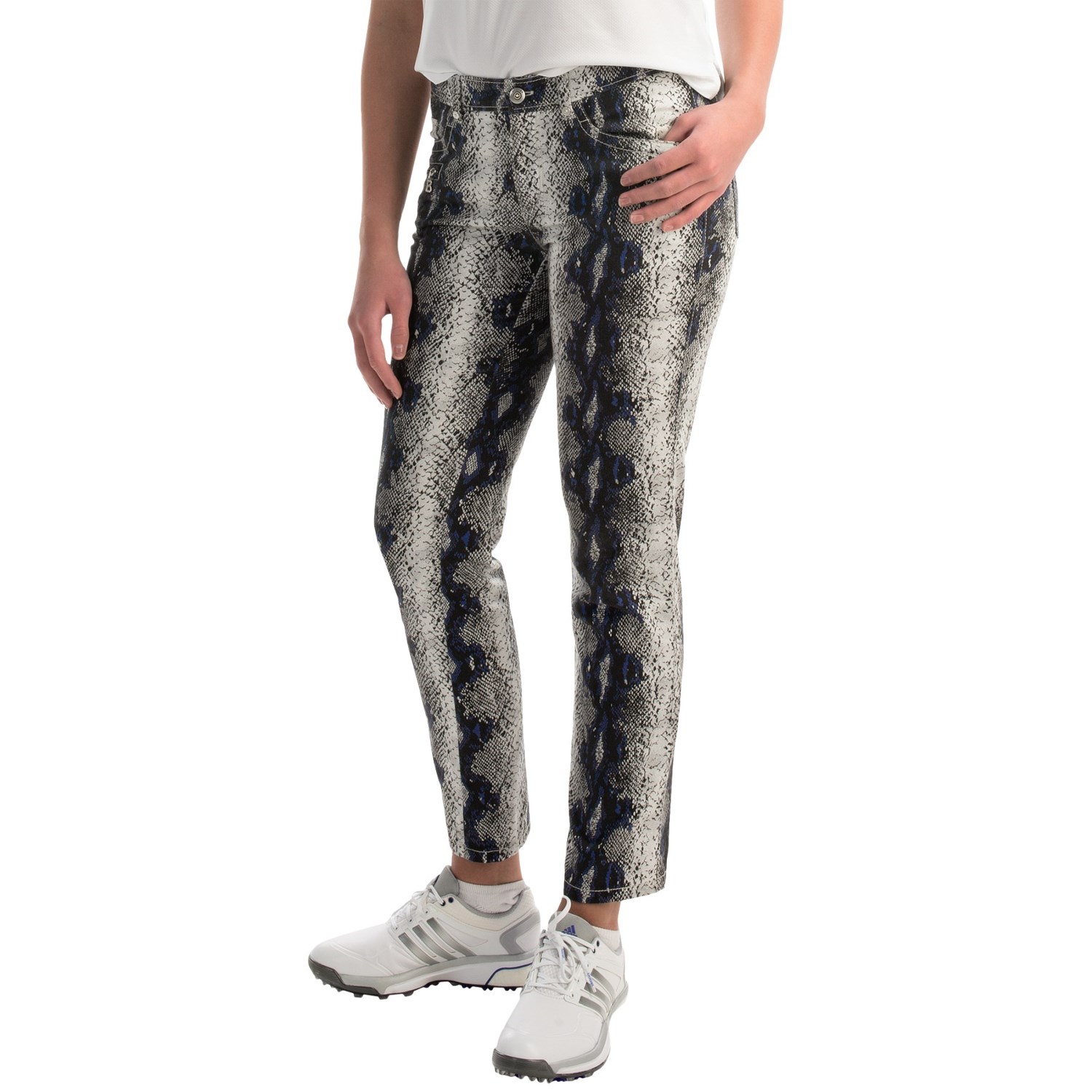 Bogner Vilma-G Printed Golf Crop Pants (For Women)