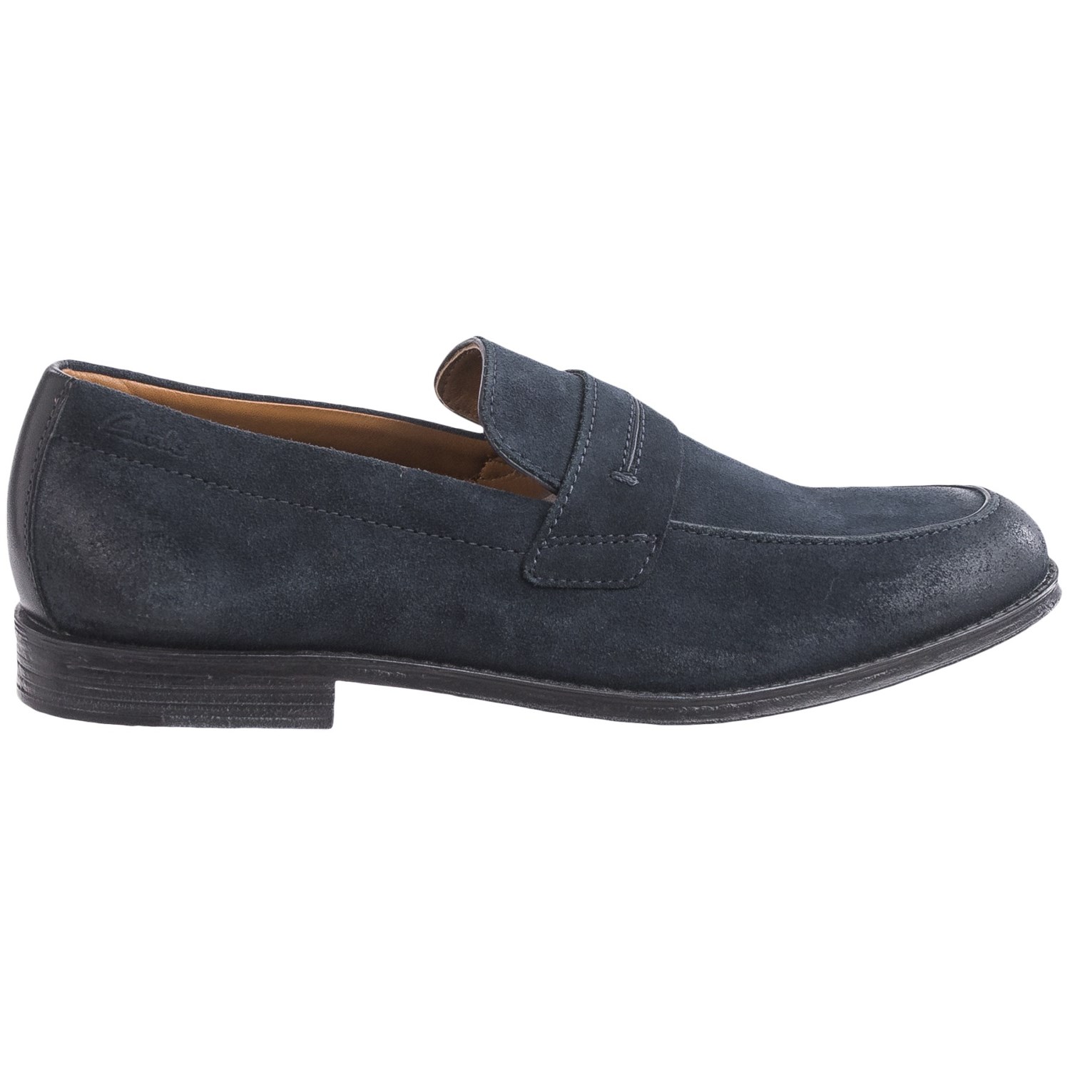 Clarks Hawkley Free Loafers - Suede (For Men)