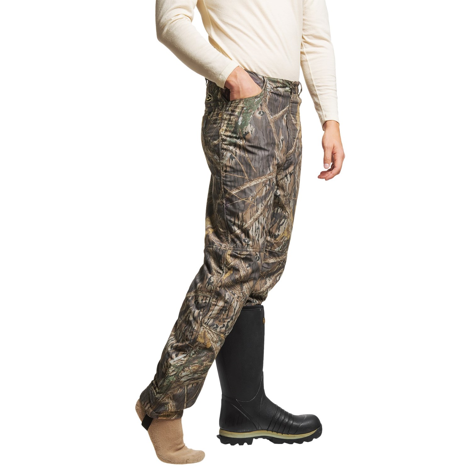 Drake MST Camo Jean-Cut Under Wader Pants - Fleece Lined (For Men)