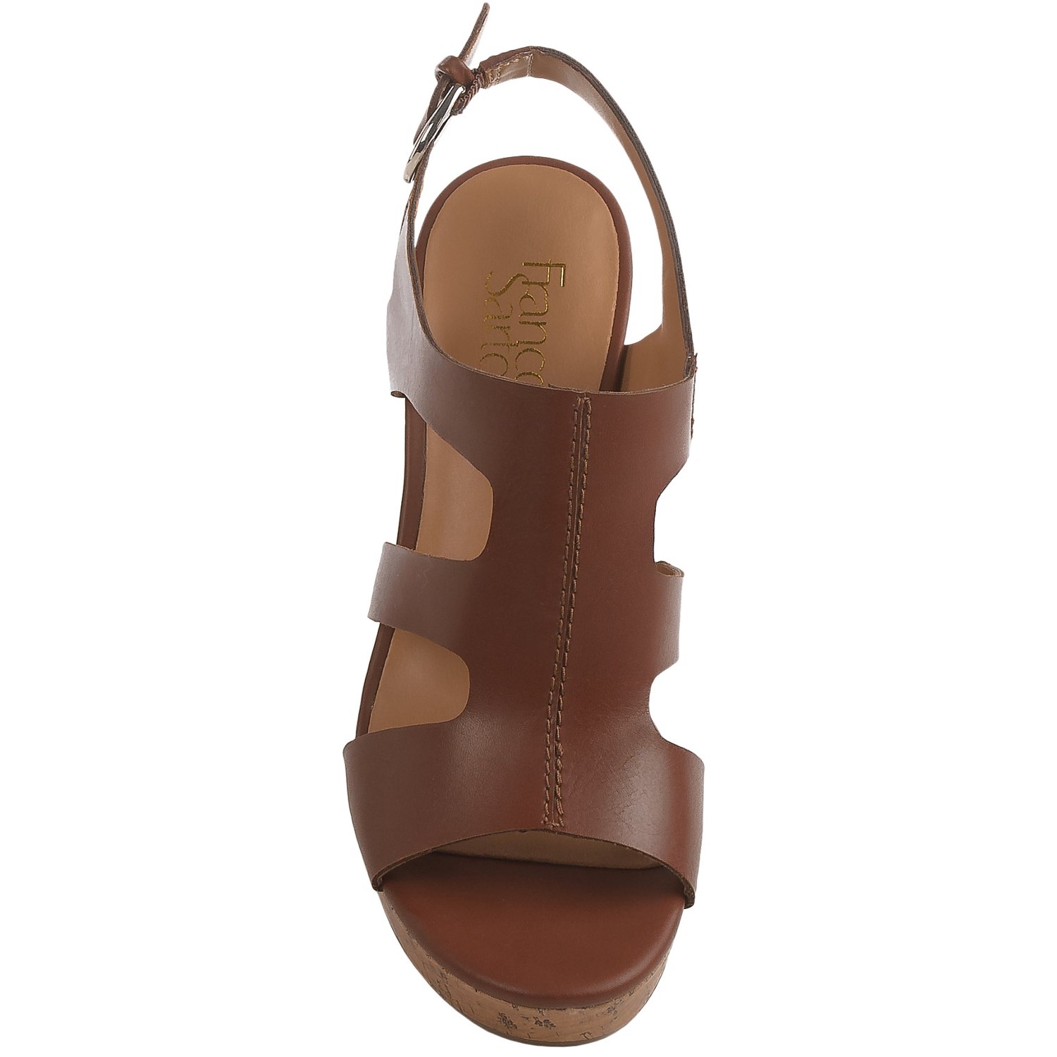 Franco Sarto Mantle Sandals - Leather, Wedge Heel (For Women)