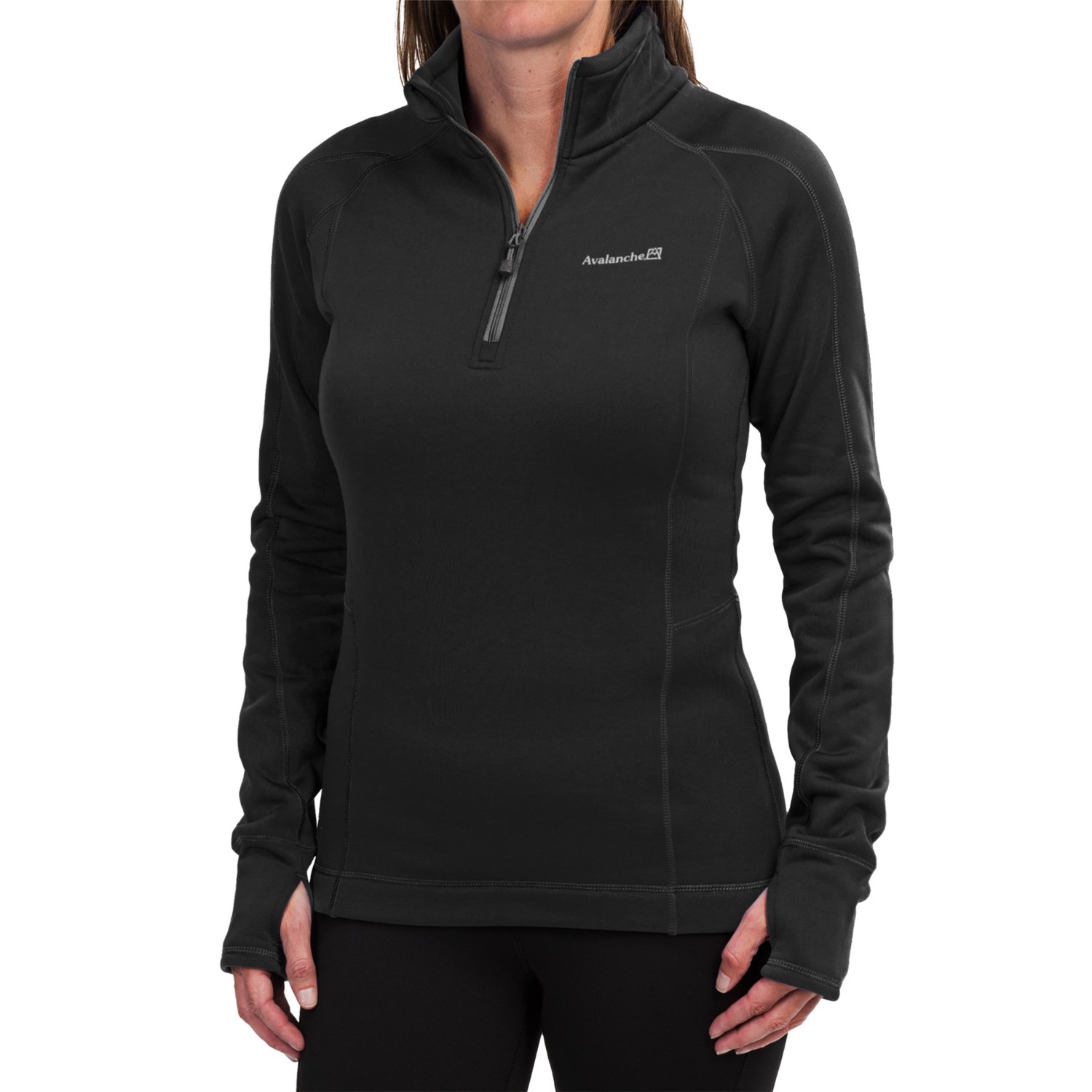 Avalanche Wear Fleece Mogul Shirt - Zip Neck, Long Sleeve (For Women)