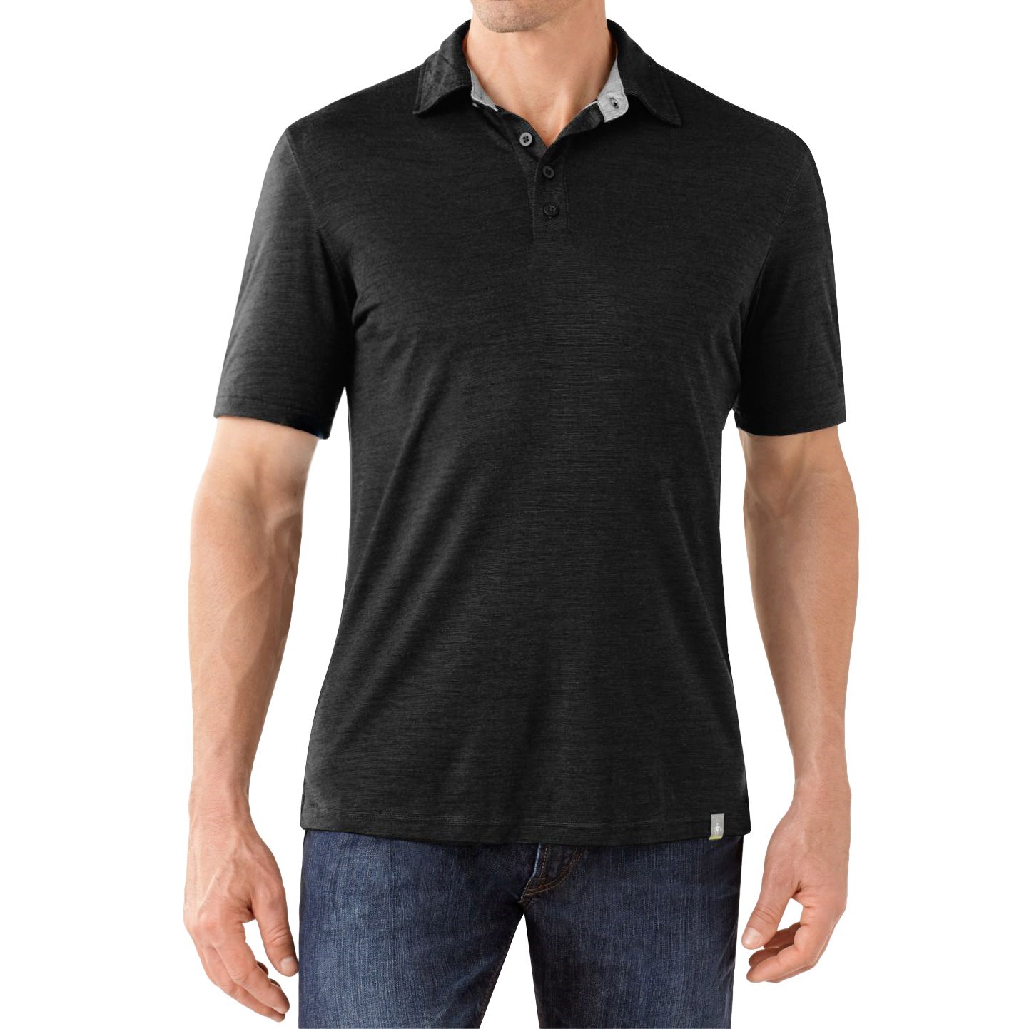 SmartWool Fish Creek Polo Shirt - Merino Wool-TENCEL®, Short Sleeve (For Men)