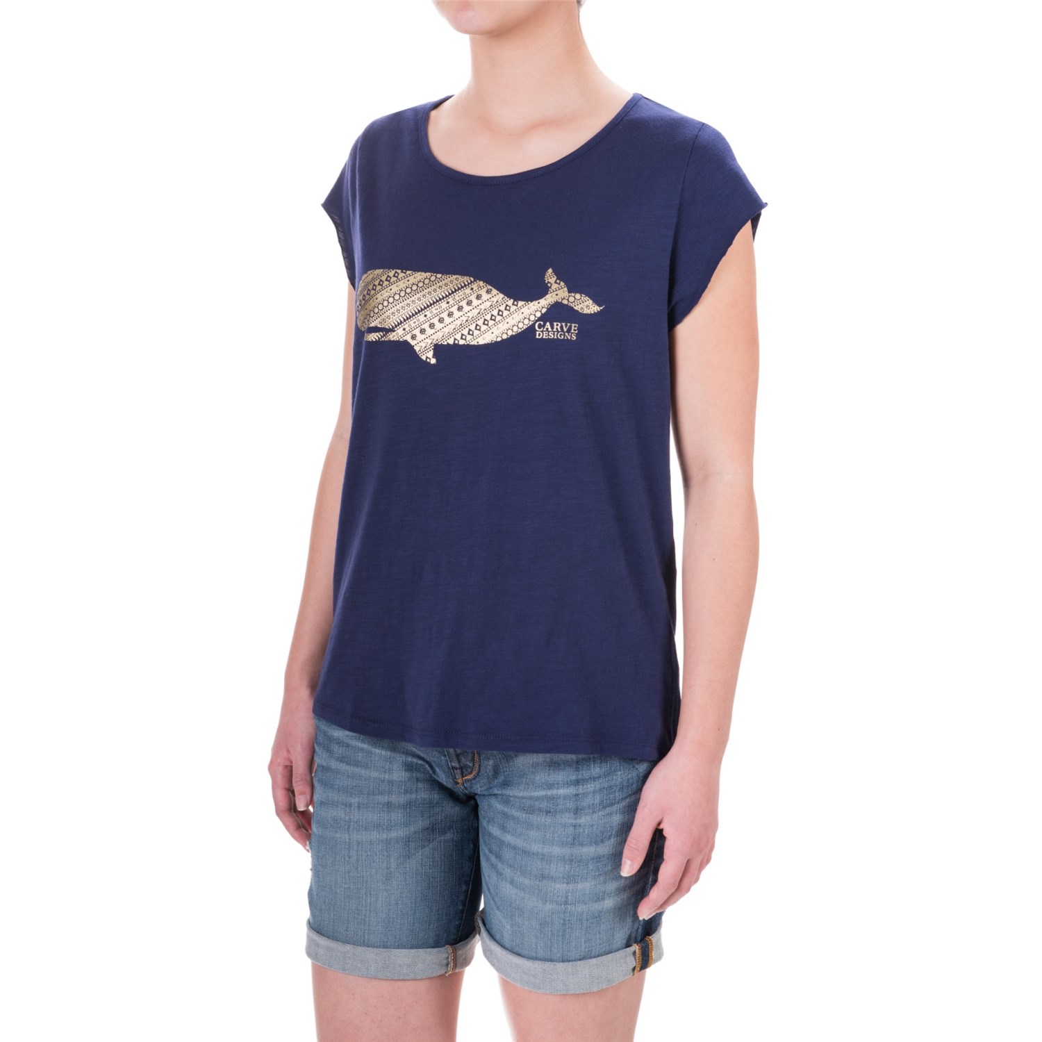 Carve Designs Anderson T-Shirt - Organic Cotton, Short Sleeve (For Women)