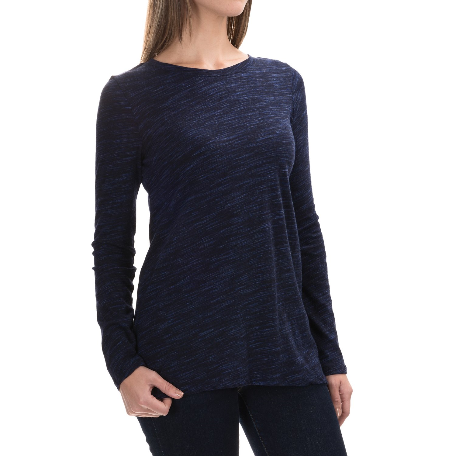 Cotton-Modal Shirt - Long Sleeve (For Women)