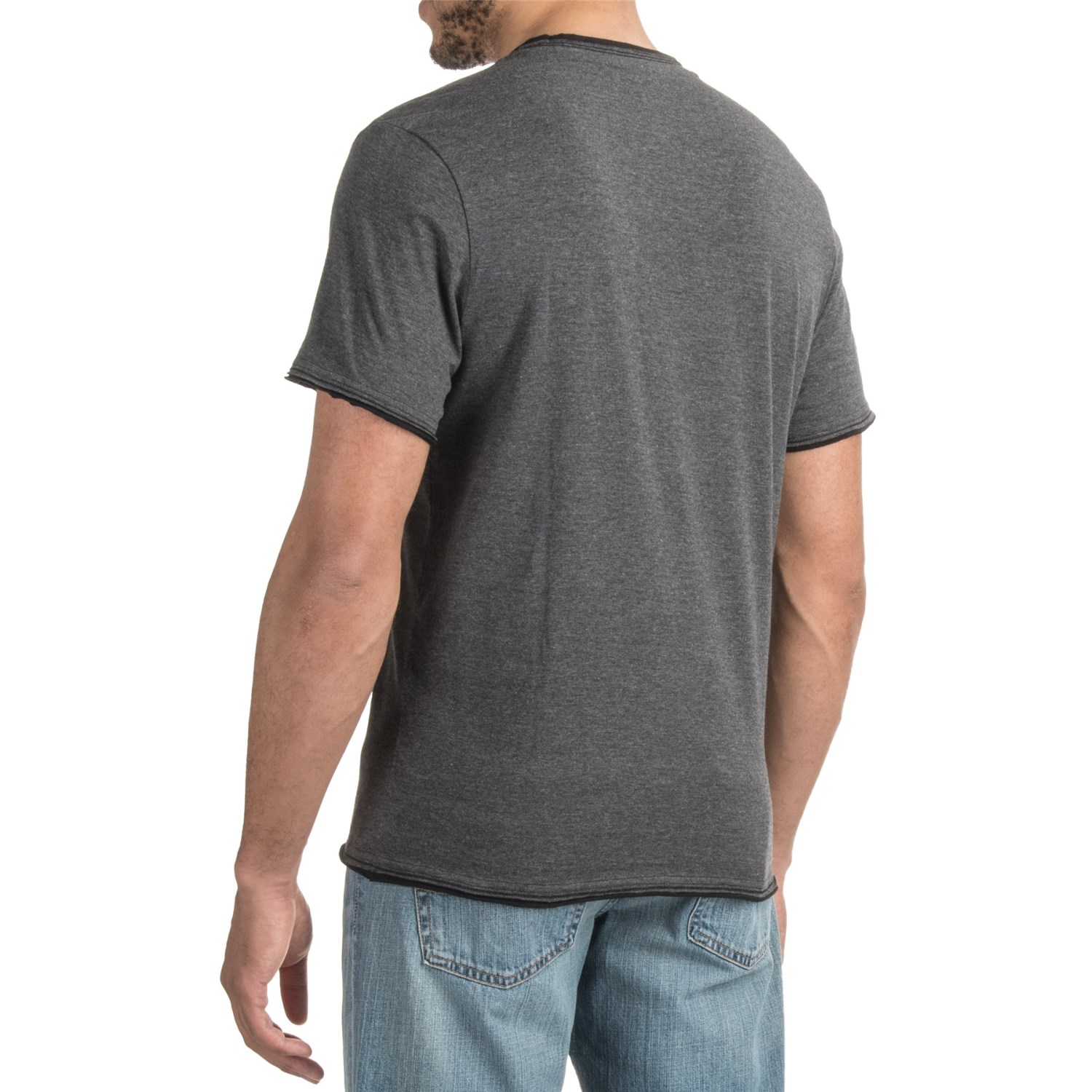 V-Neck T-Shirt - Short Sleeve (For Men)