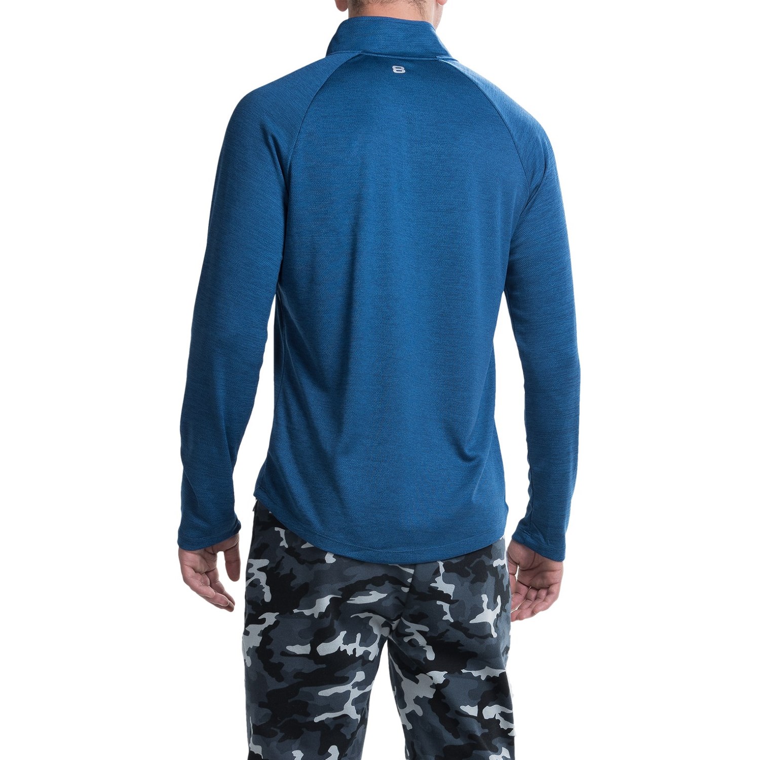 Layer 8 Performance-Layering Shirt - Zip Neck, Long Sleeve (For Men)