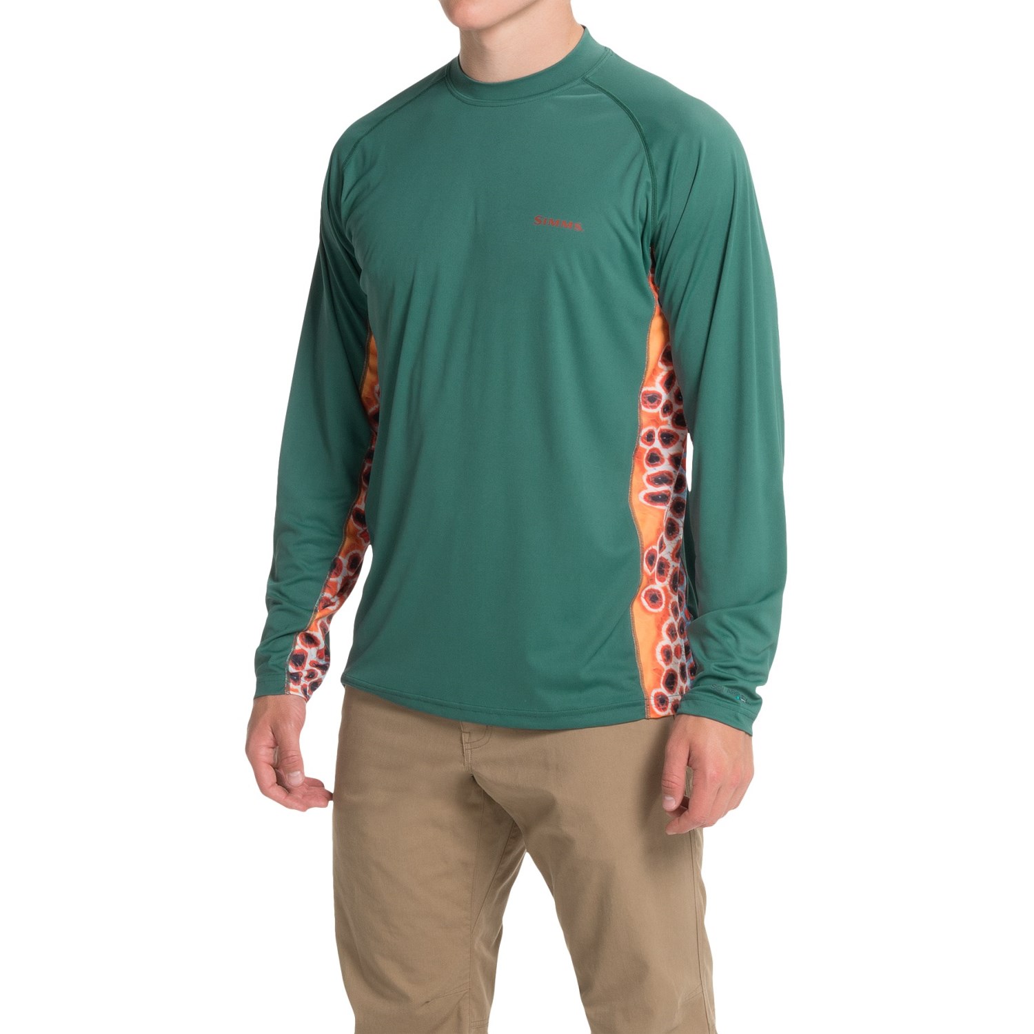 Simms Solarflex Crew Neck Artist Series Shirt - UPF 50+, Long Sleeve (For Men)