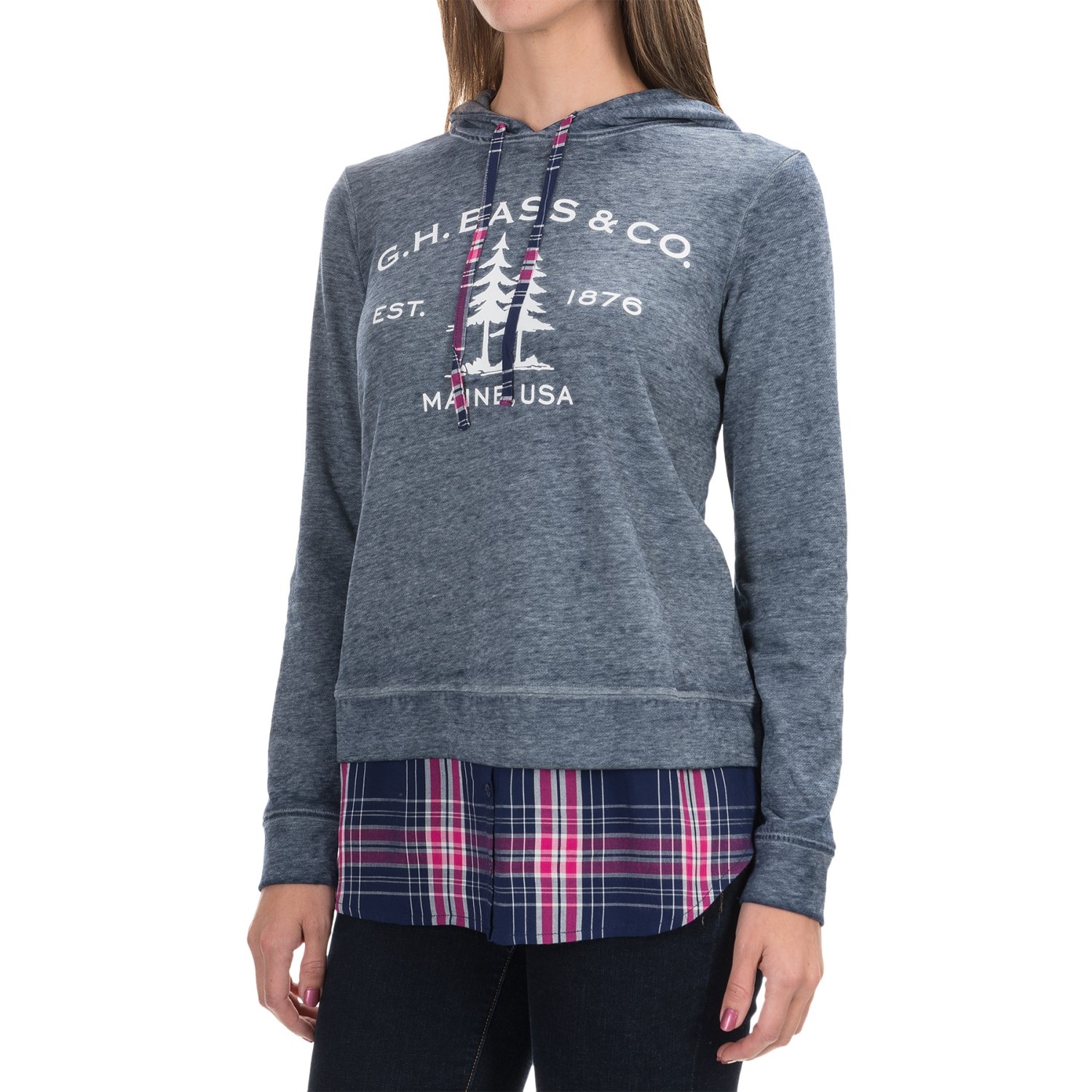 G.H. Bass & Co. Tree Logo Sweatshirt - Hooded (For Women)