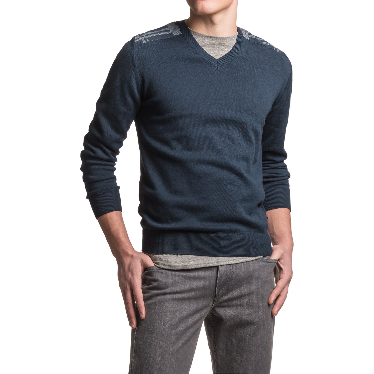 Barbour Bearsden Sweater - V-Neck (For Men)