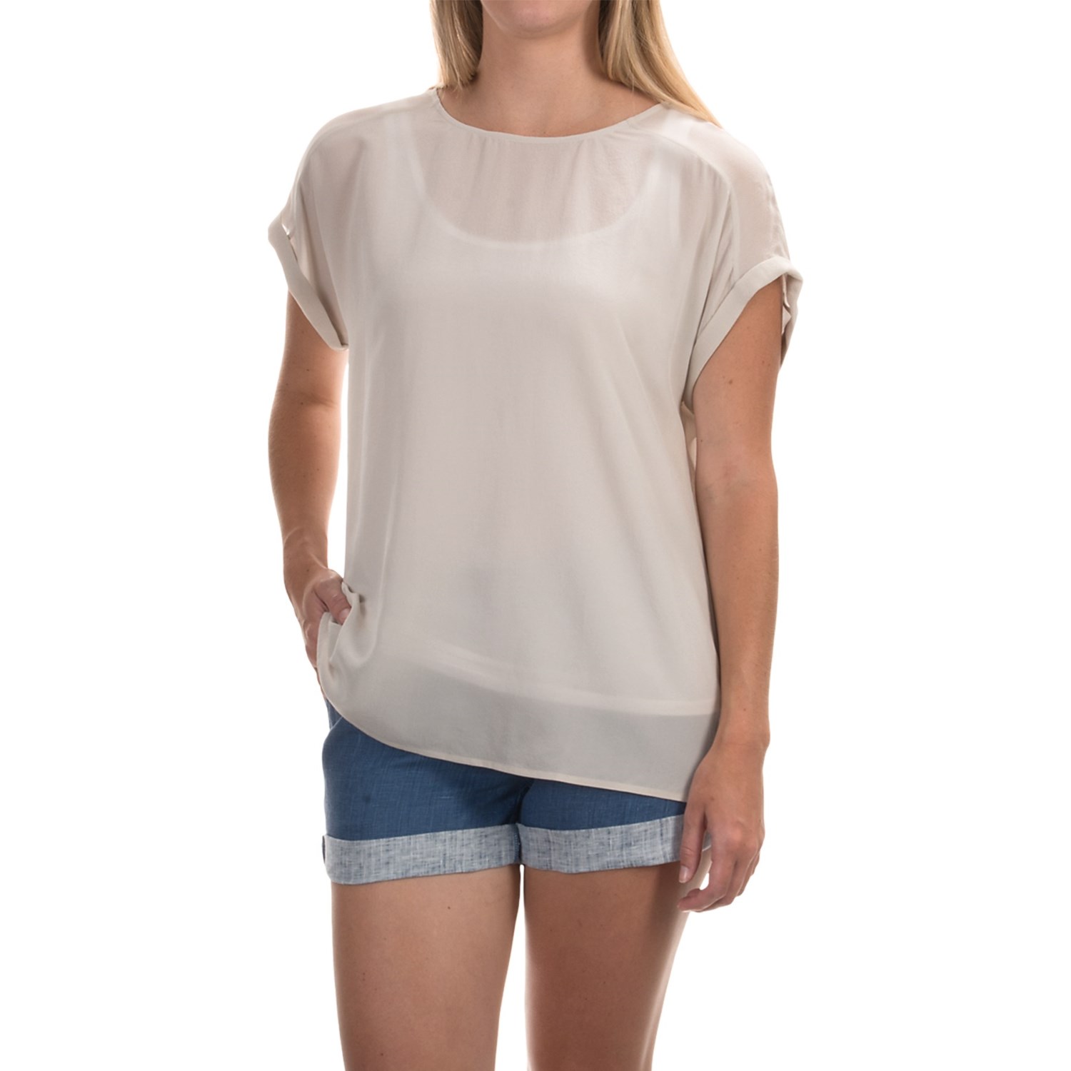 Tommy Bahama Kalena Seamed Shirt - Silk, Short Sleeve (For Women)